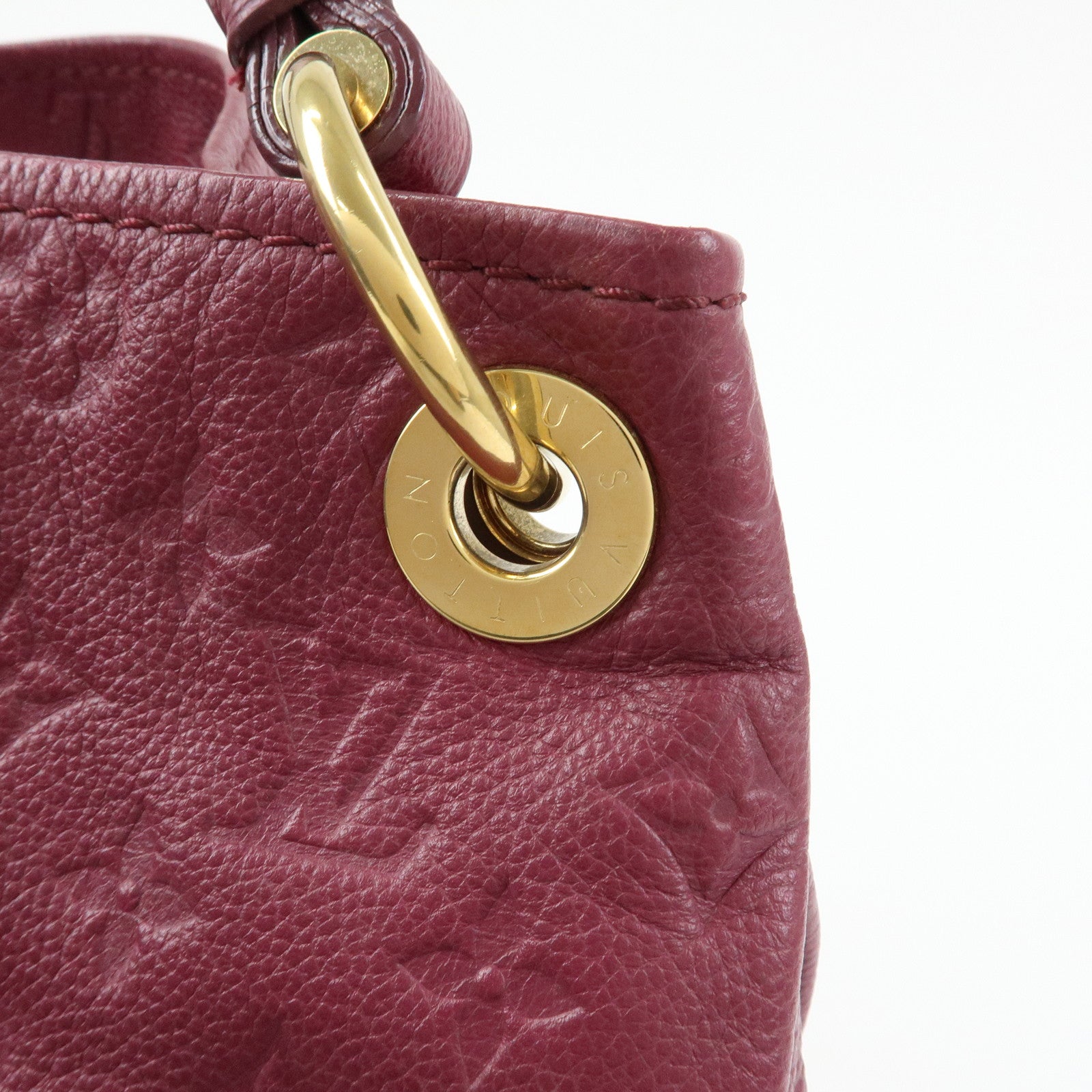 Louis Vuitton Monogram Empreinte Empreinte Leather MM Aurore M94047