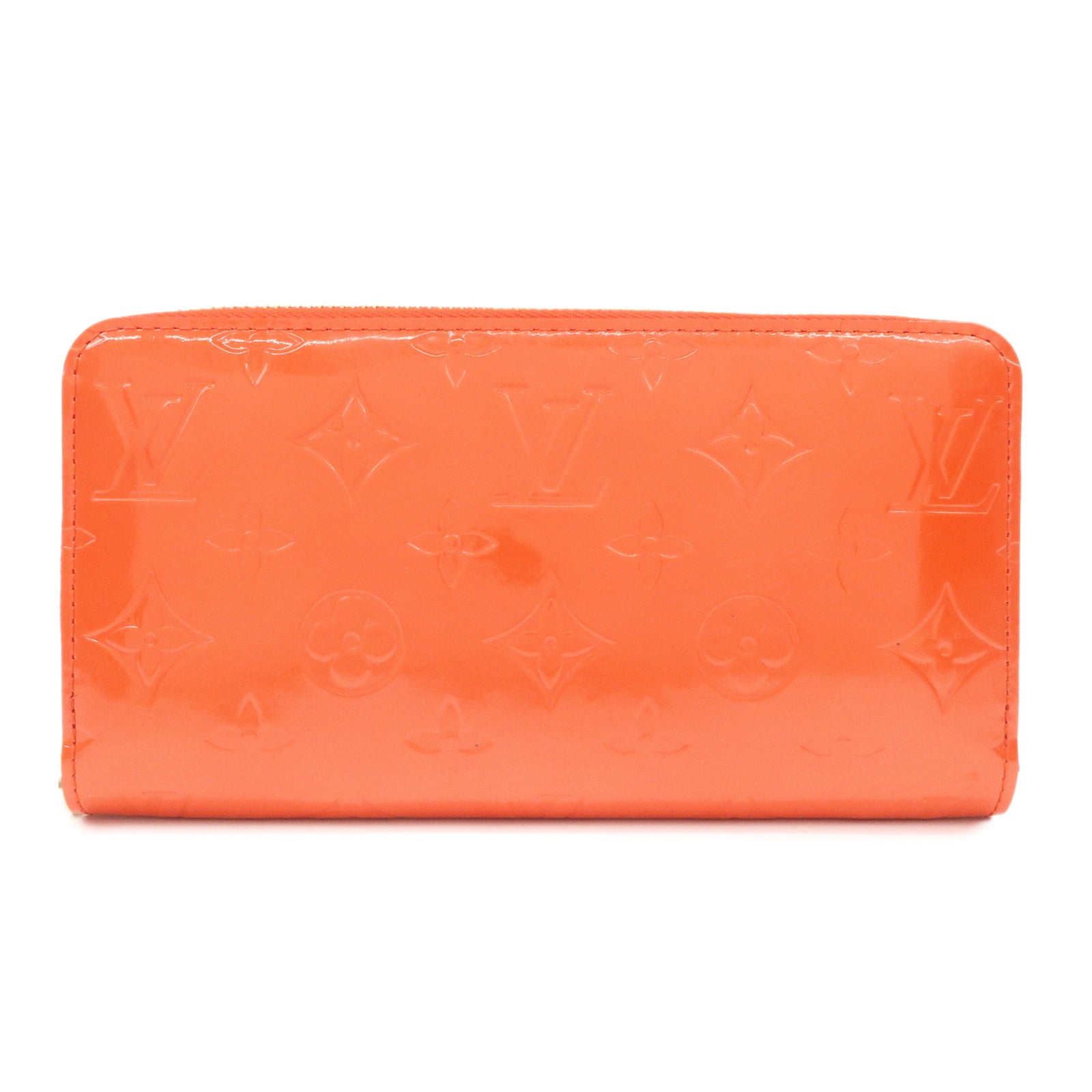 Louis Vuitton Monogram Vernis Leather Round Zippy Wallet M93724 Used