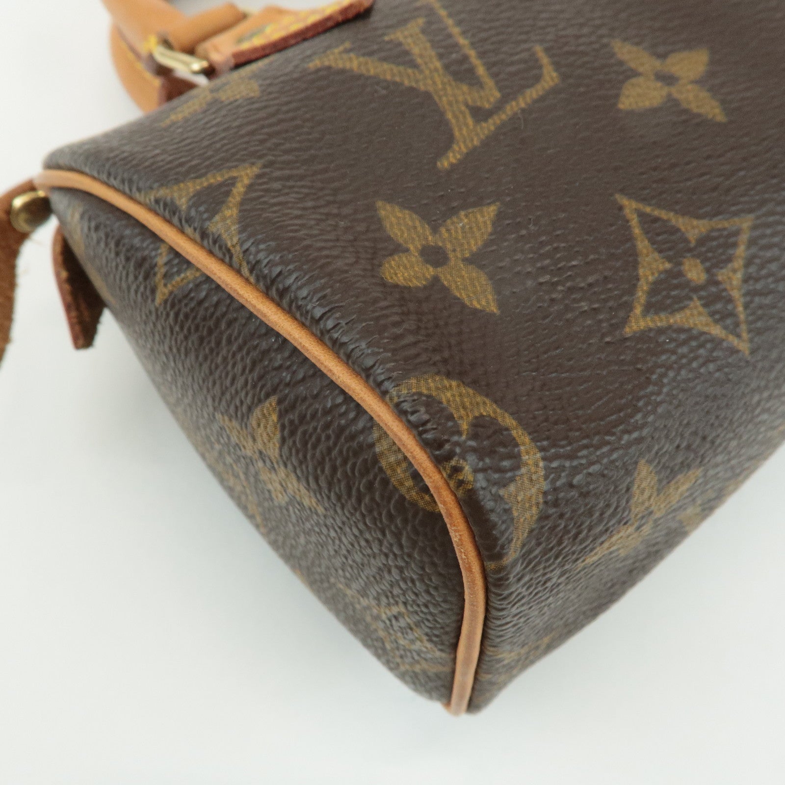 Louis Vuitton Monogram Mini Speedy Hand Bag M41534 Used