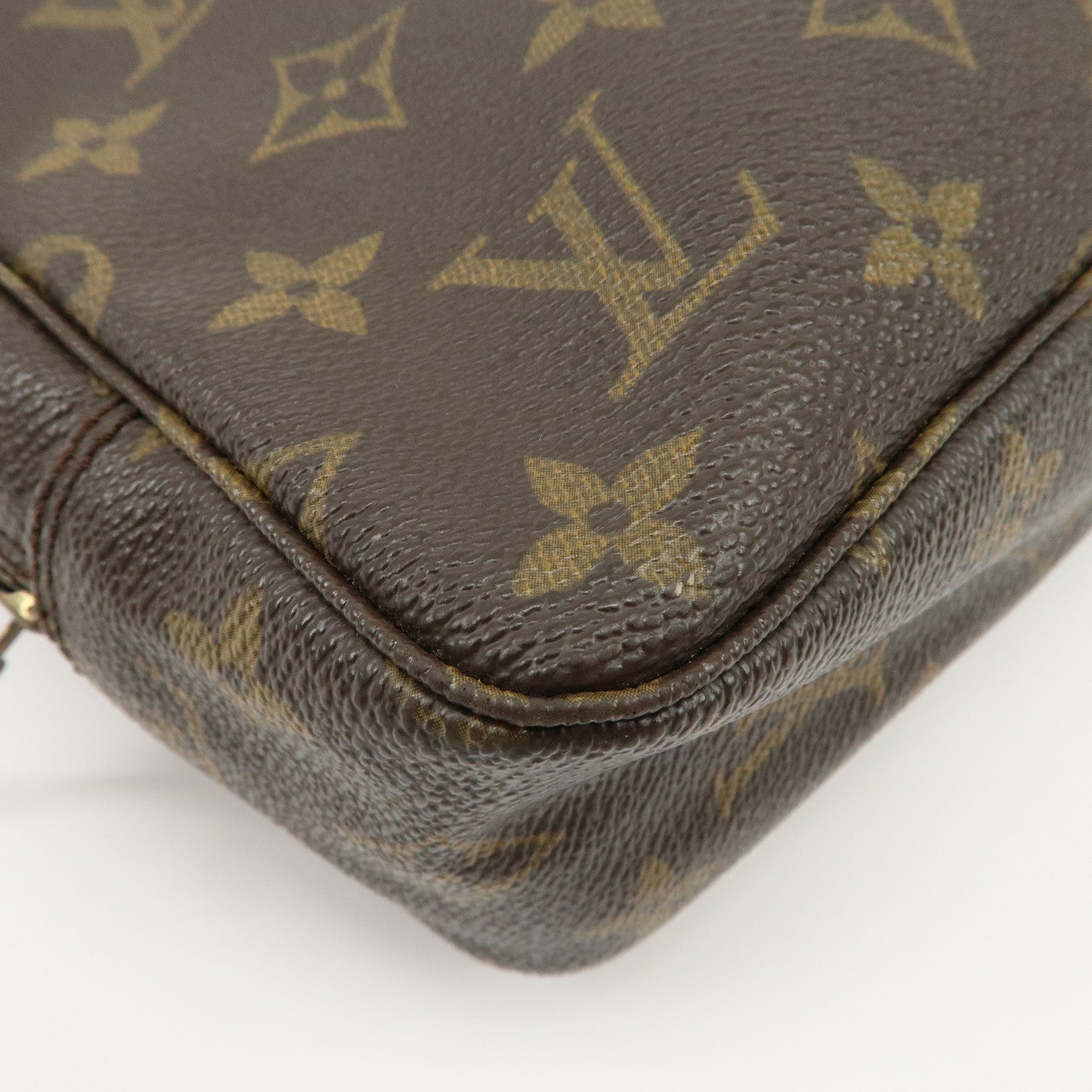 Louis Vuitton Monogram Trousse Toilette 23 Pouch Brown M47524