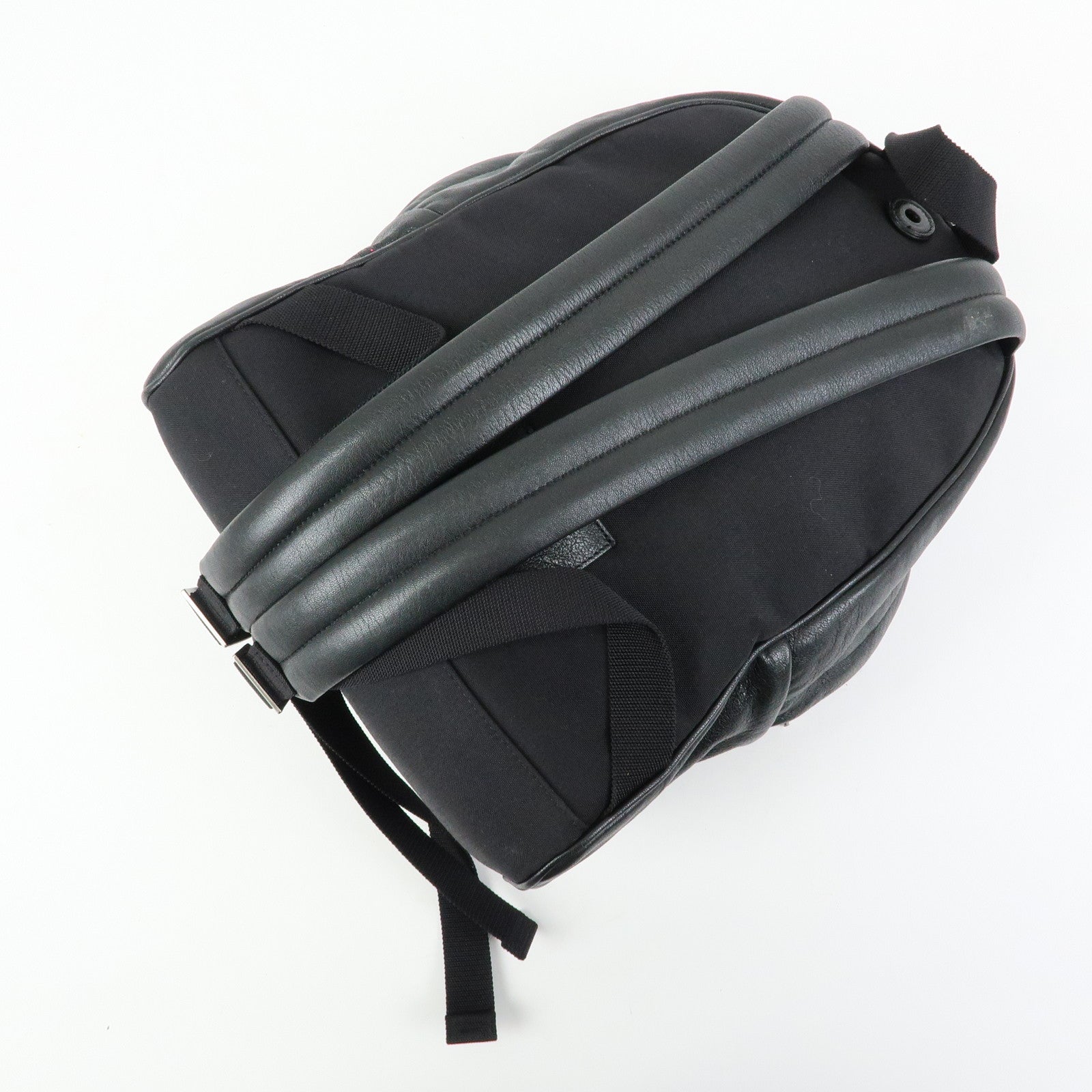 SAINT LAURENT PARIS CIty Leather Backpack Rucksack Black