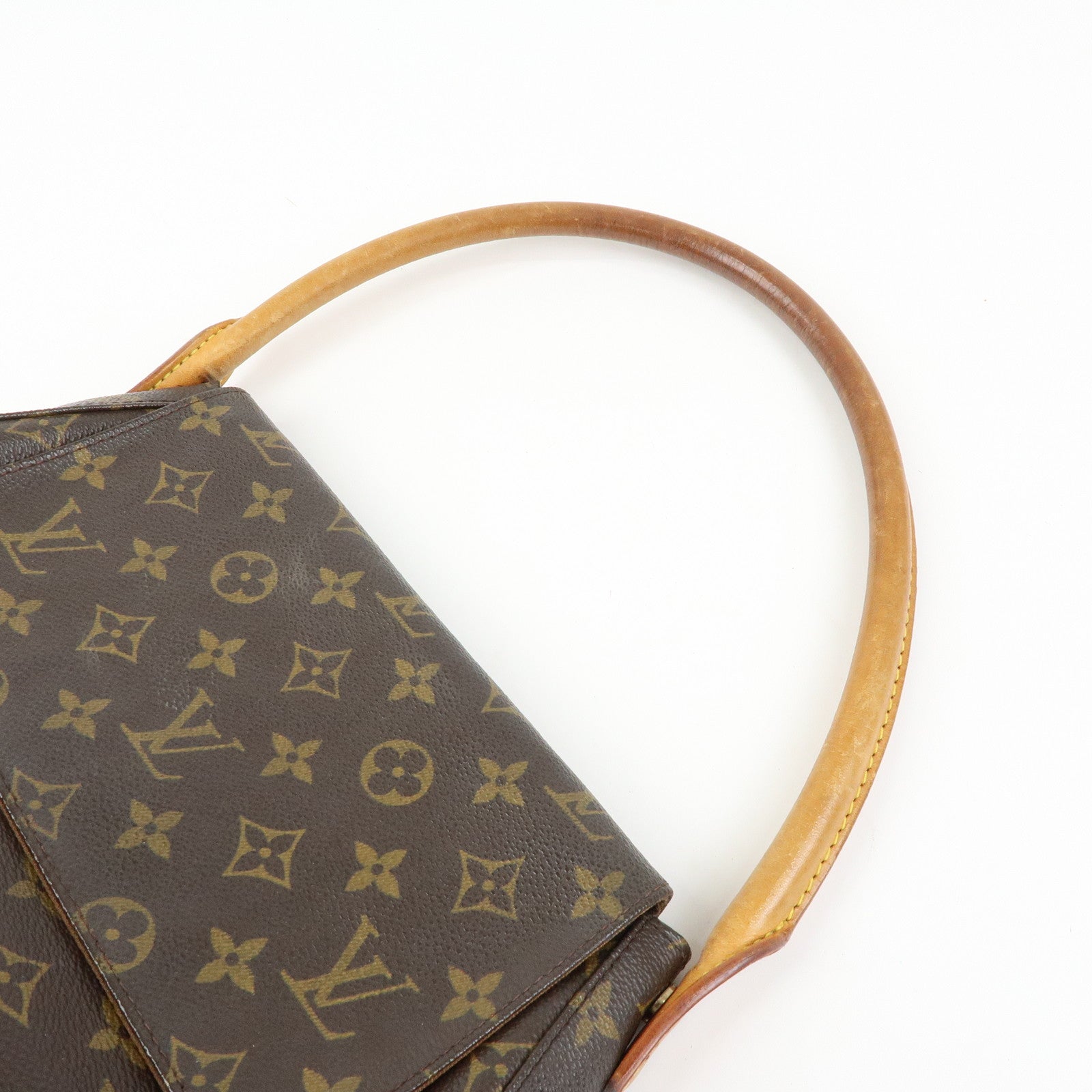 Louis Vuitton Monogram Mini Looping Shoulder Bag Brown M51147