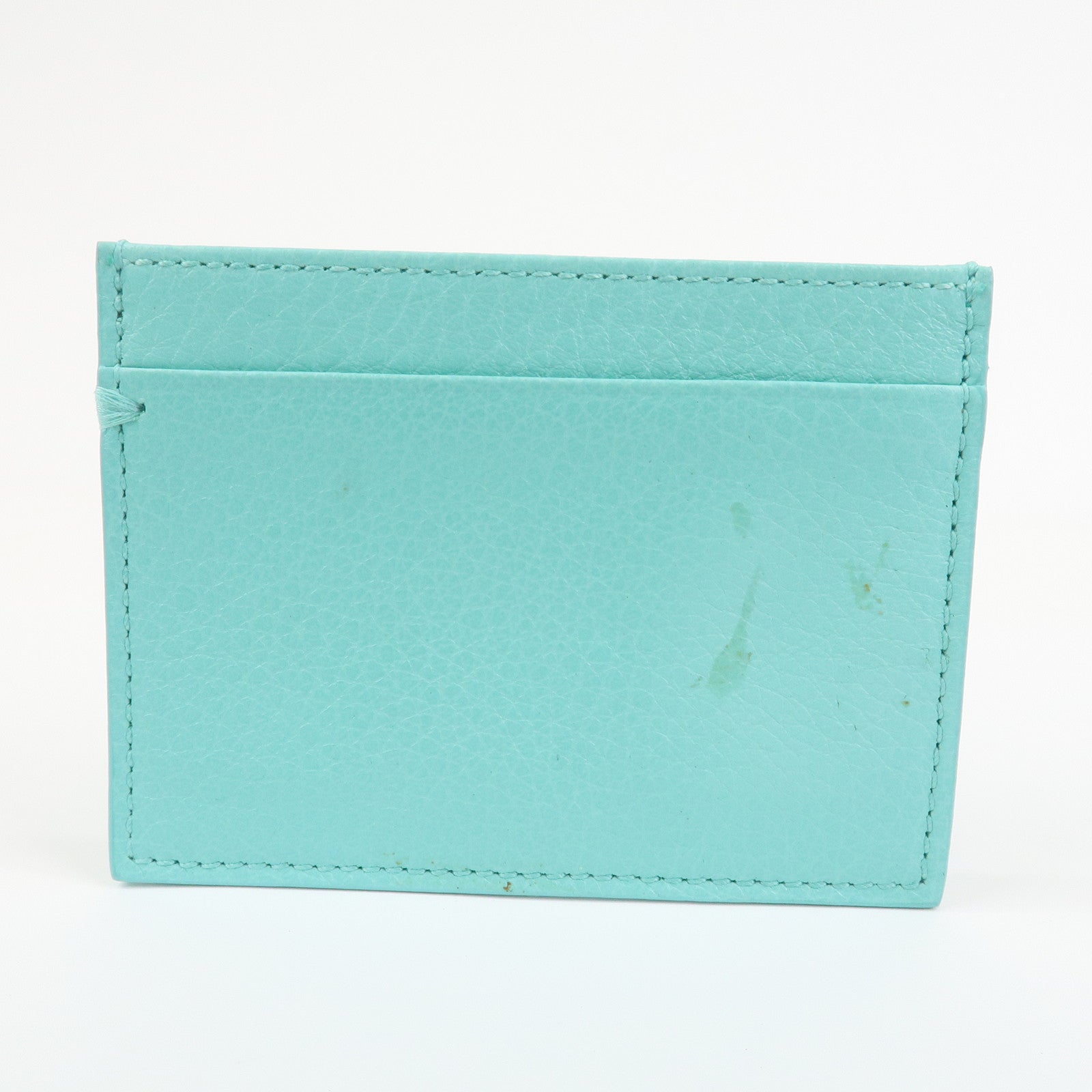 Tiffany & Co Set of 3 Card Case Coin Case Ballpoint Pen Light Blue