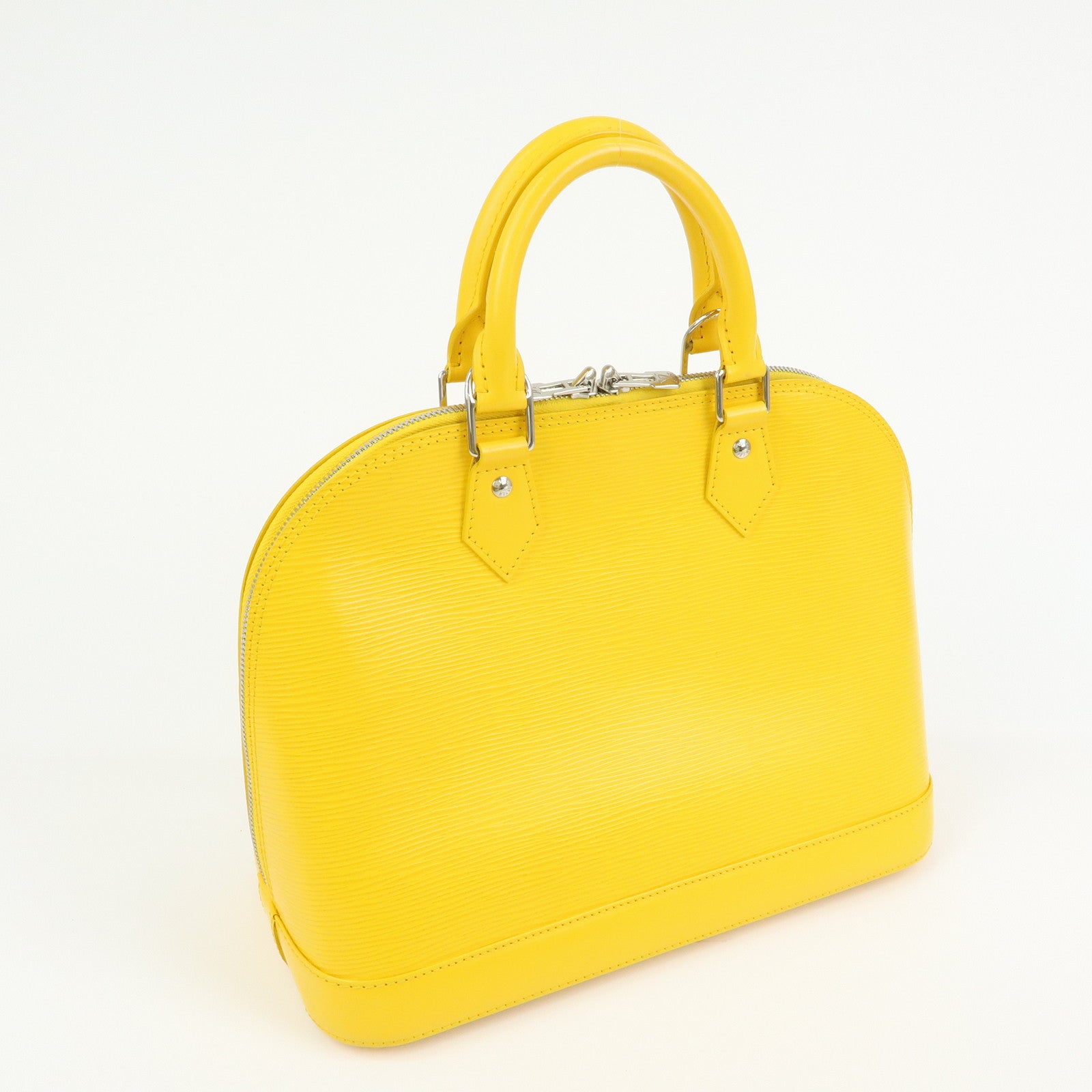 Louis Vuitton Epi Alma PM Leather Hand Bag Mimosa M40951