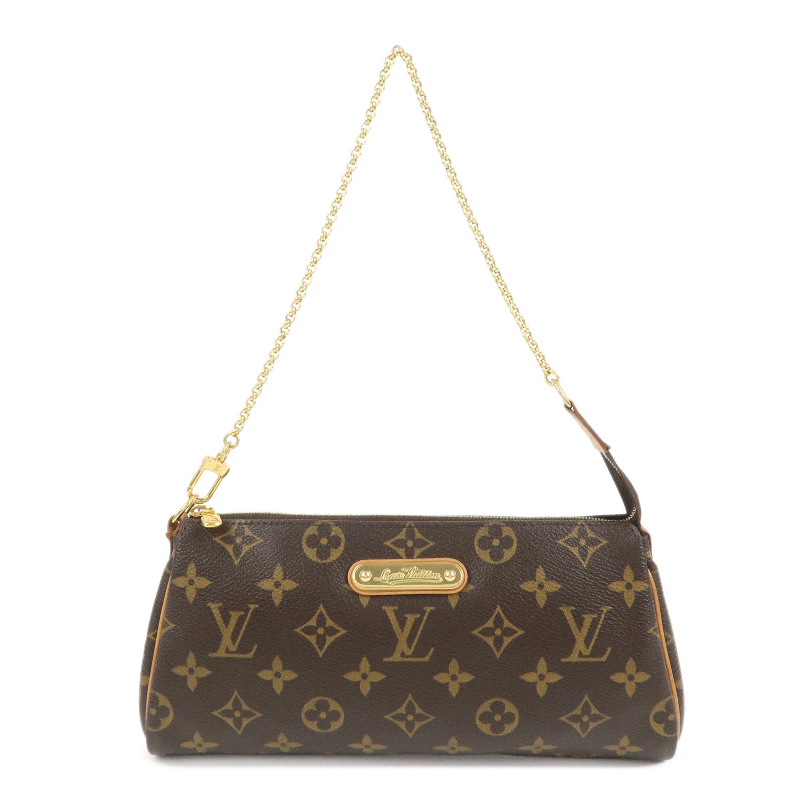 Louis Vuitton Monogram Eva 2Way Pouch Shoulder Bag Brown M95567