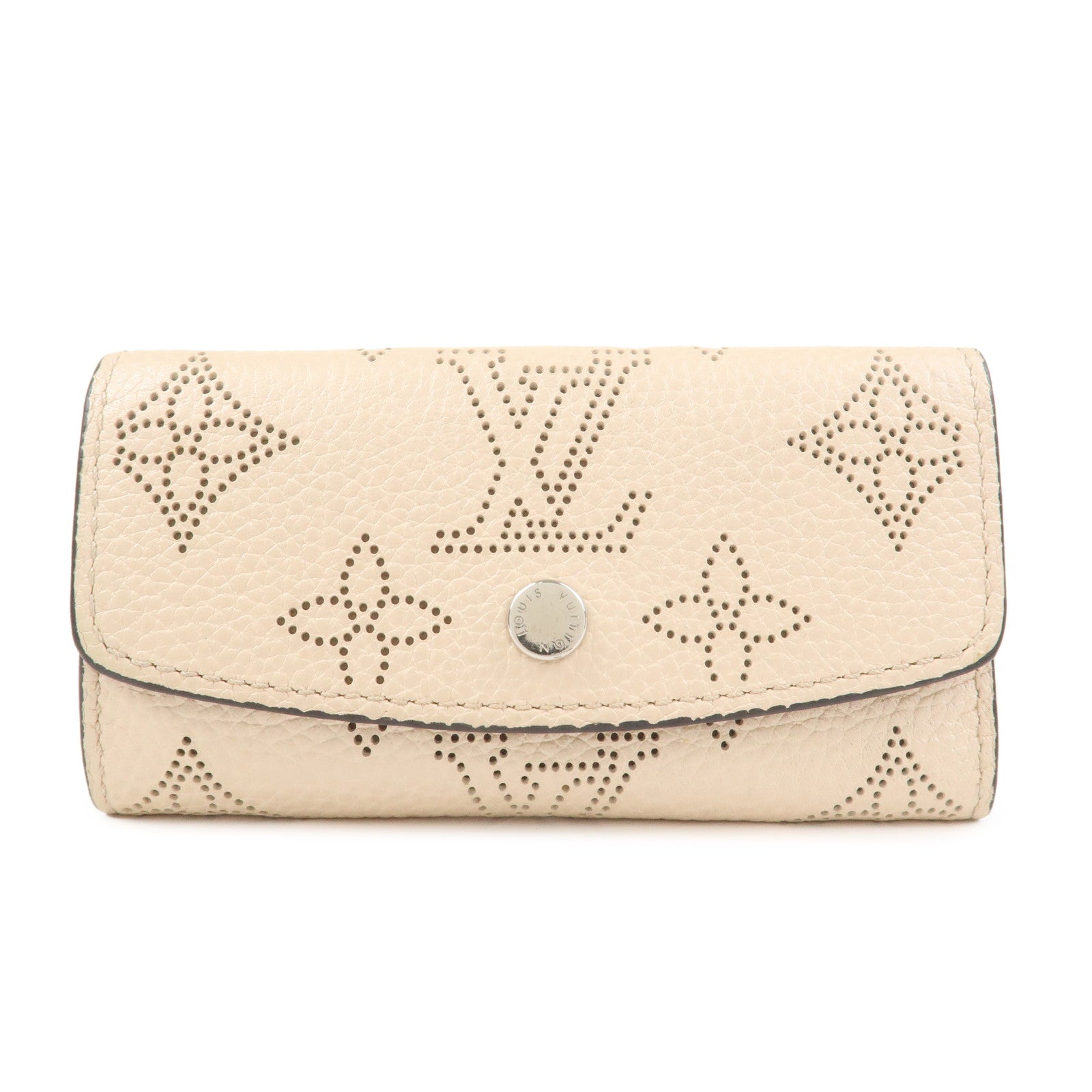Louis Vuitton Monogram Mahina Multiclés 4 Key Case Magnolia M64056