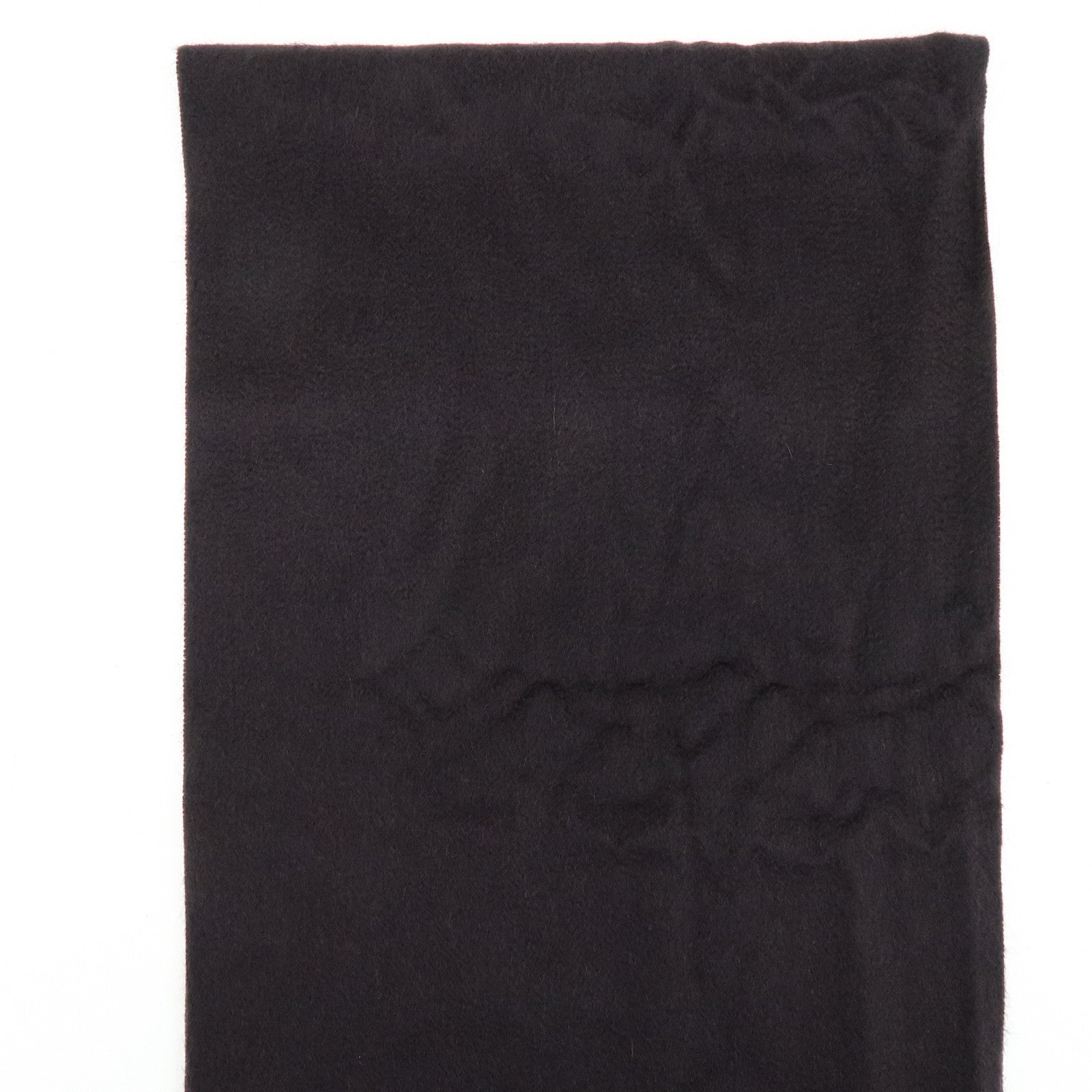 Louis Vuitton Echarpe Gelam LV Logo Cashmere 100% Scarf Black Beige