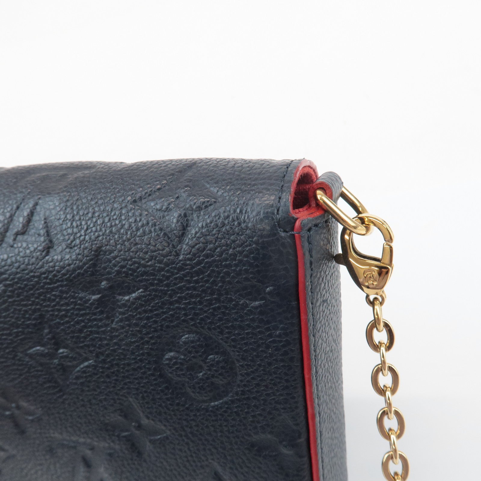 Louis Vuitton Monogram Empreinte Pochette Hand Bag Félicie M64099 Used