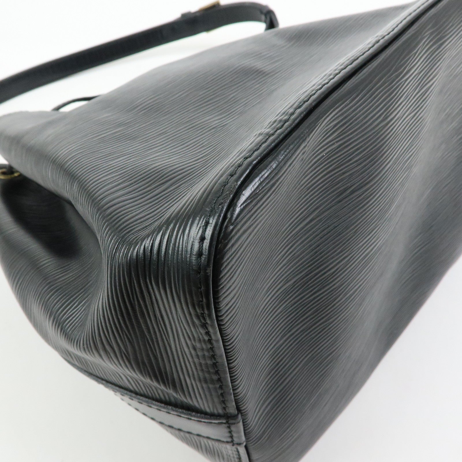 Louis Vuitton Epi Leather Petit Noe Shoulder Bag Noir Black M59012