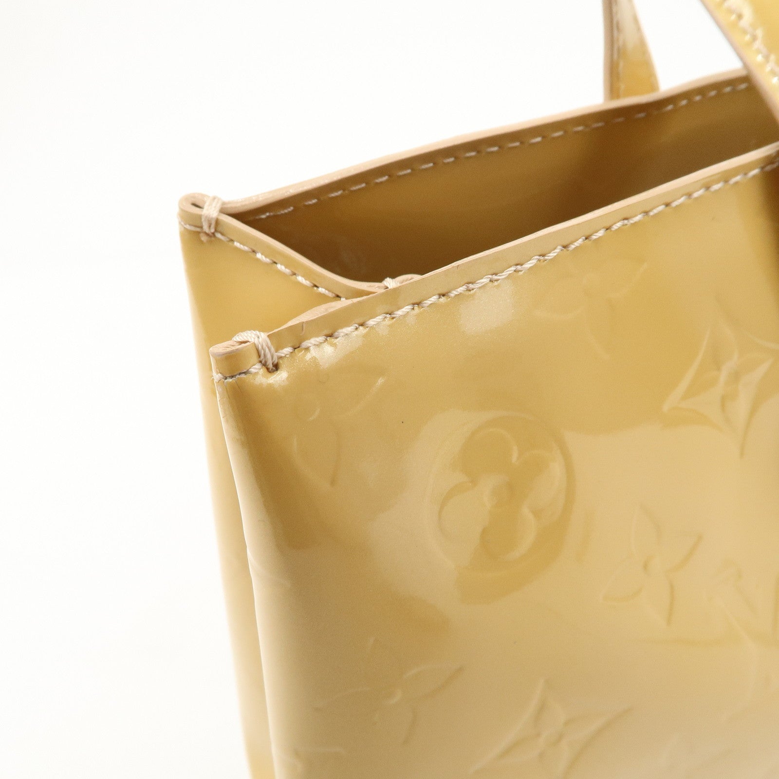 Louis Vuitton Monogram Vernis Wilshire PM Hand Bag M91642 Used