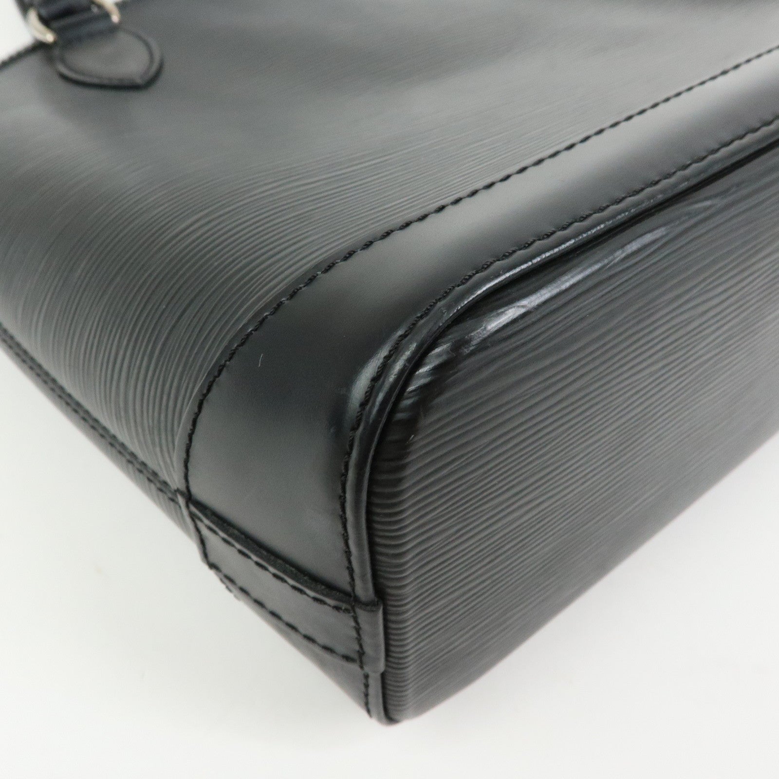 Louis Vuitton Epi Leather Lock It Hand Bag Noir M42292