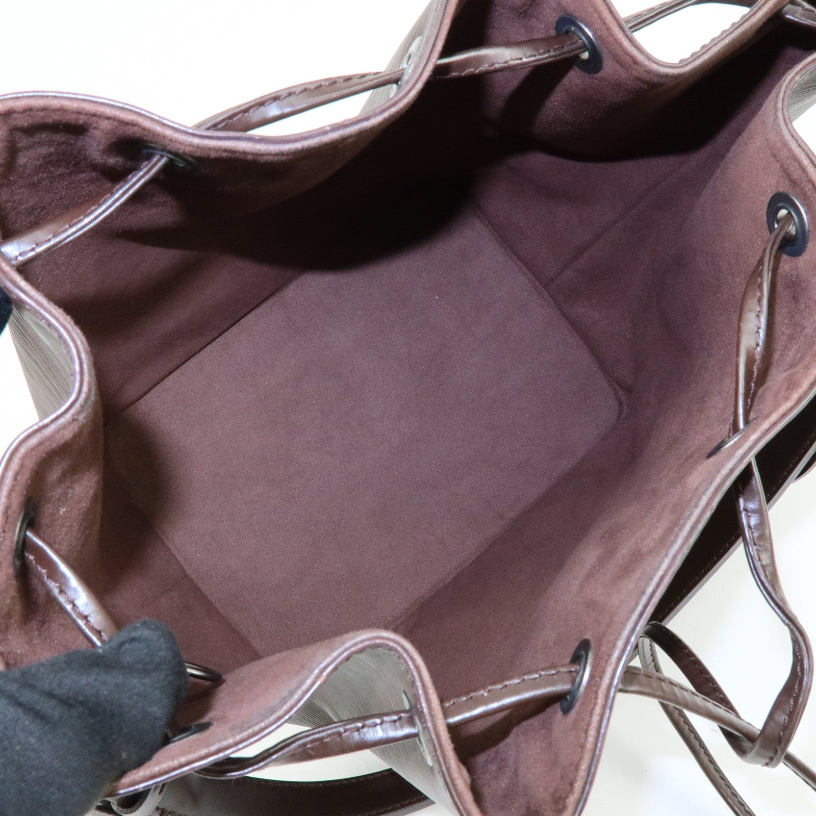 Louis Vuitton Epi Leather Petit Noe Shoulder Bag Mocha M5901D