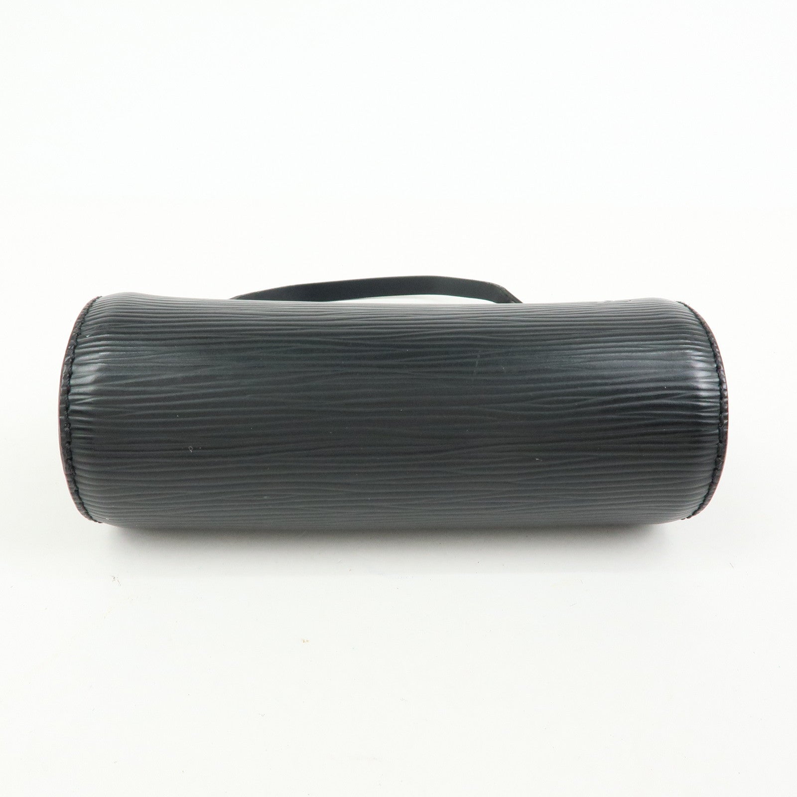 Louis Vuitton Epi Mini Pouch For Soufflot Hand Bag Noir