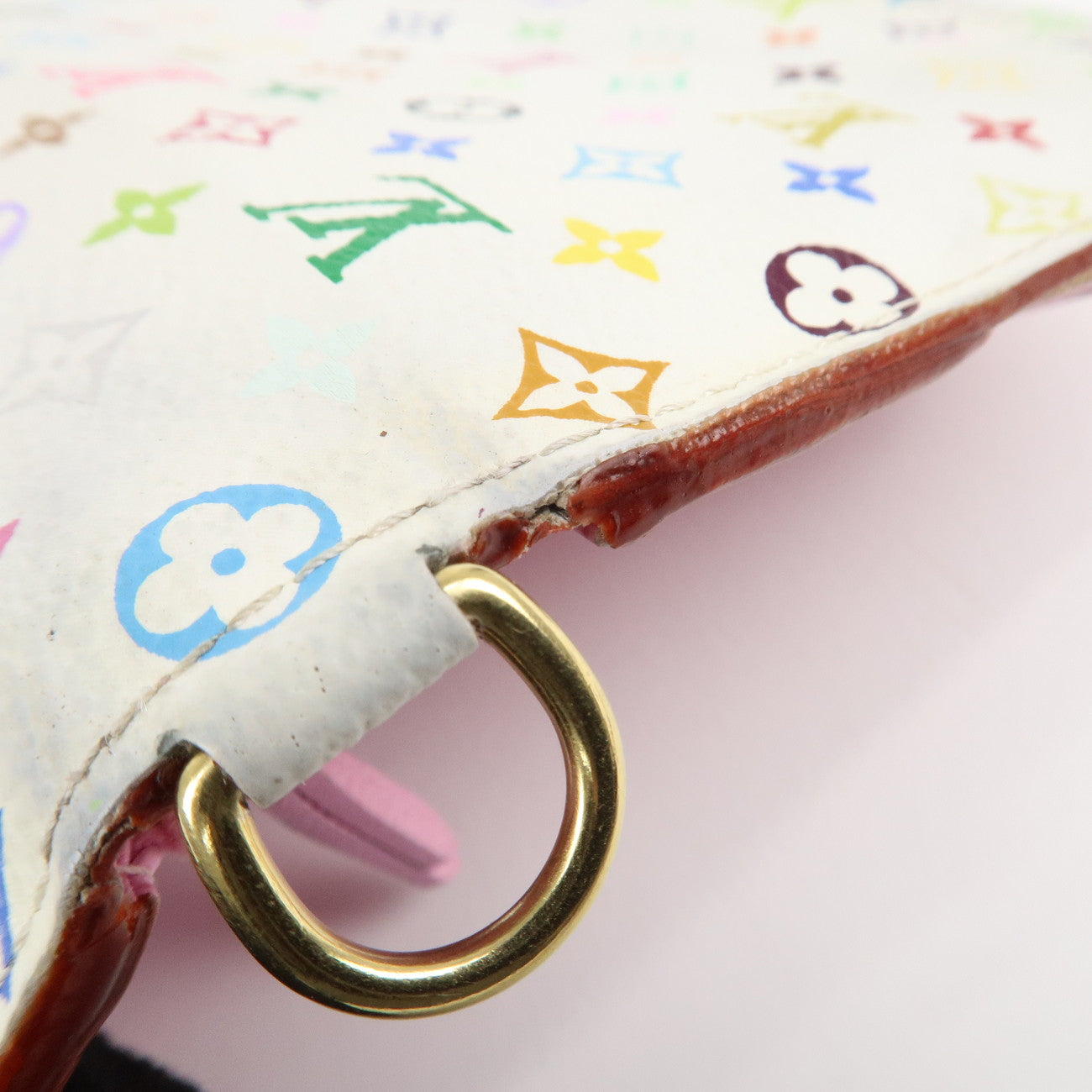 Louis Vuitton Monogram Portefeuille Insolite Wallet Blanc M93751 Used