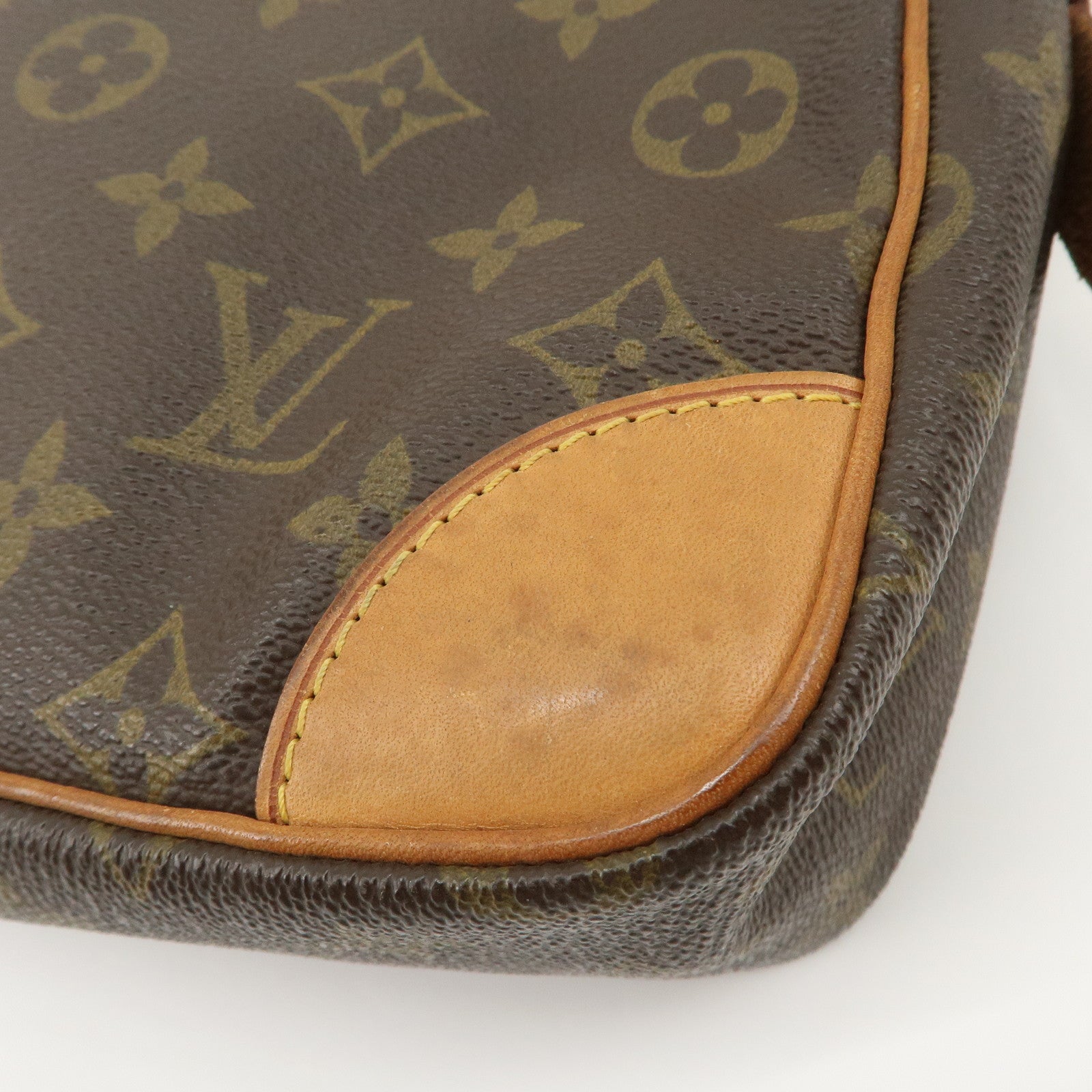 Louis Vuitton Monogram Compiegne 28 Pouch Clutch Bag Brown M51845