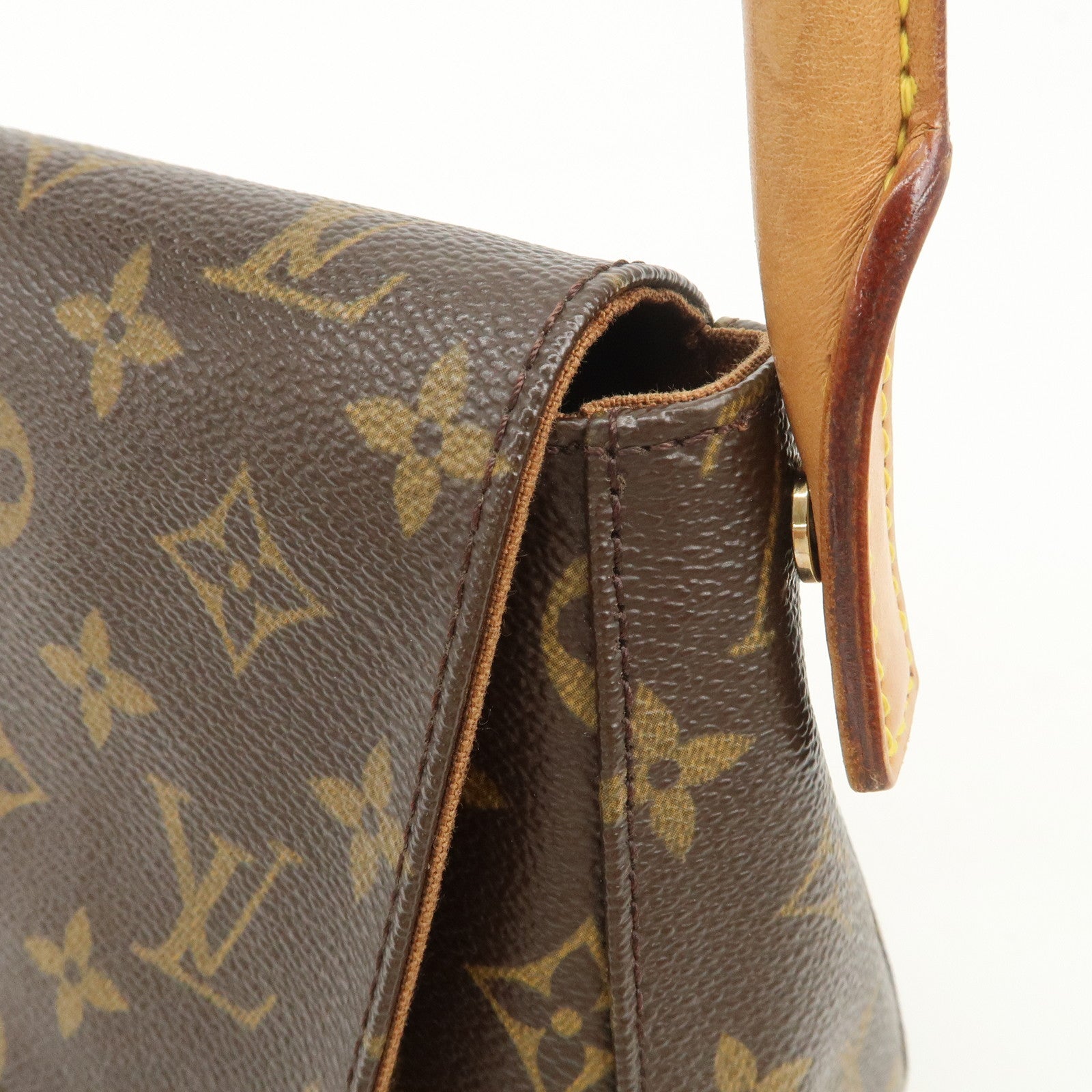 Louis Vuitton Monogram Mini Looping Shoulder Bag Brown M51147