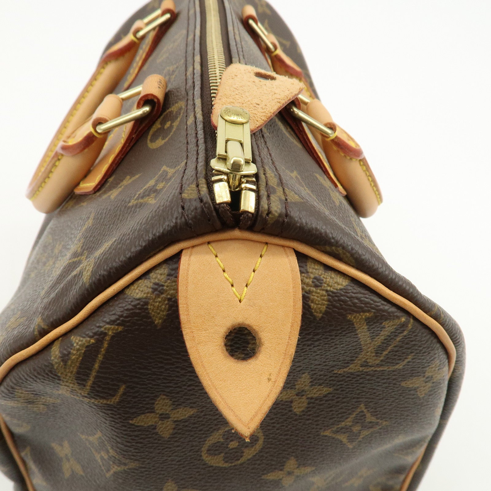 Louis Vuitton Monogram Speedy 30 Boston Bag Hand Bag Brown M41526