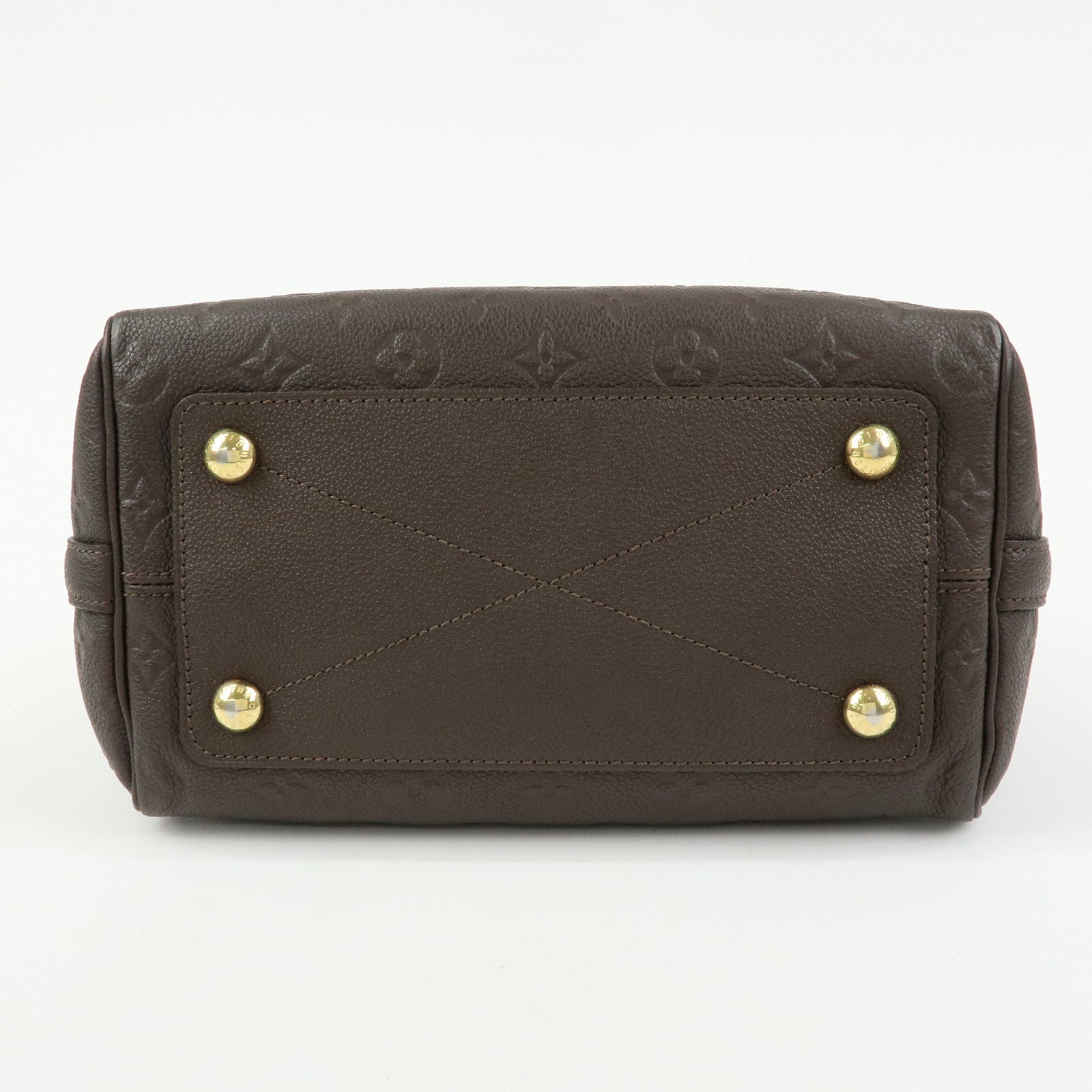 Louis Vuitton Monogram Empreinte Speedy Bandouliere 25 Terre M40761