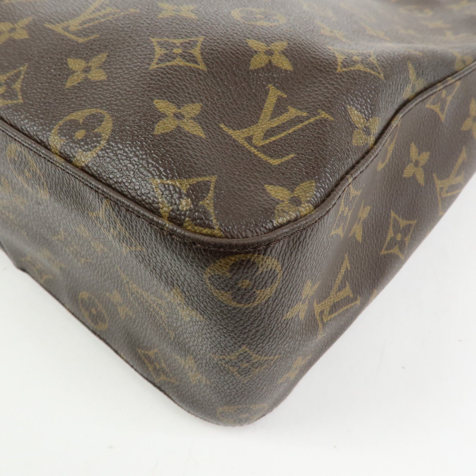 Louis Vuitton Monogram Looping GM Shoulder Bag Brown M51145