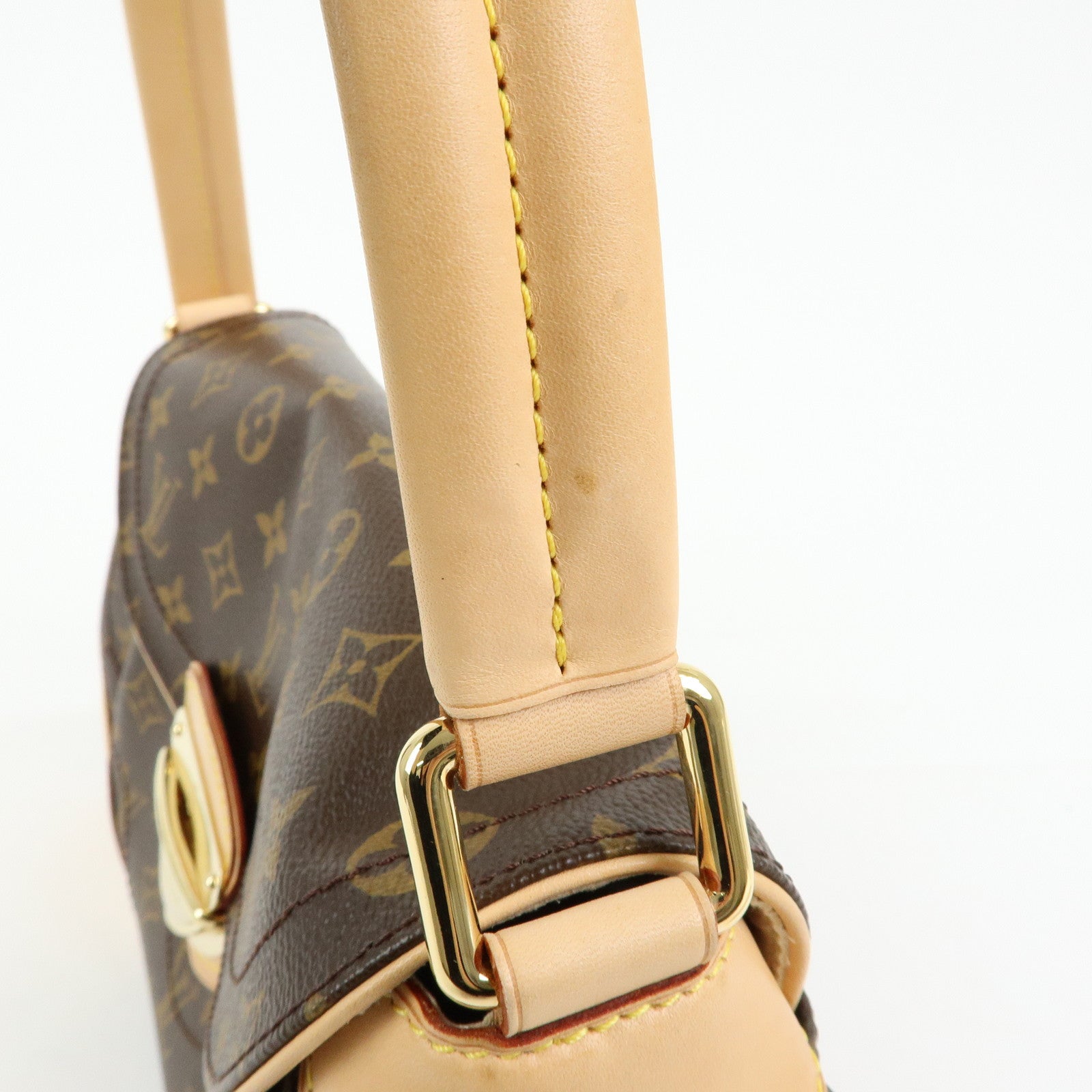 Louis Vuitton Monogram Beverly MM Shoulder Hand Bag Brown M40121