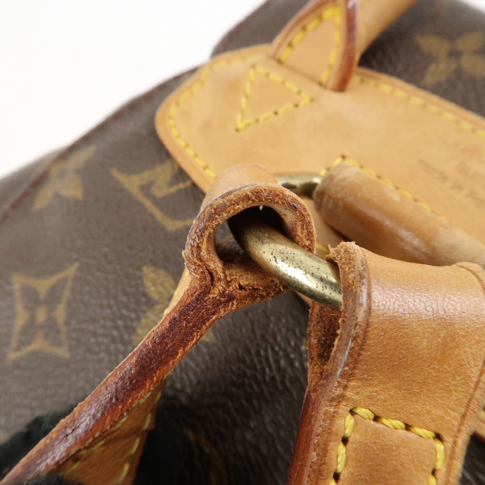 Louis Vuitton Monogram Mini Montsouris Back Pack Brown M51137 Used