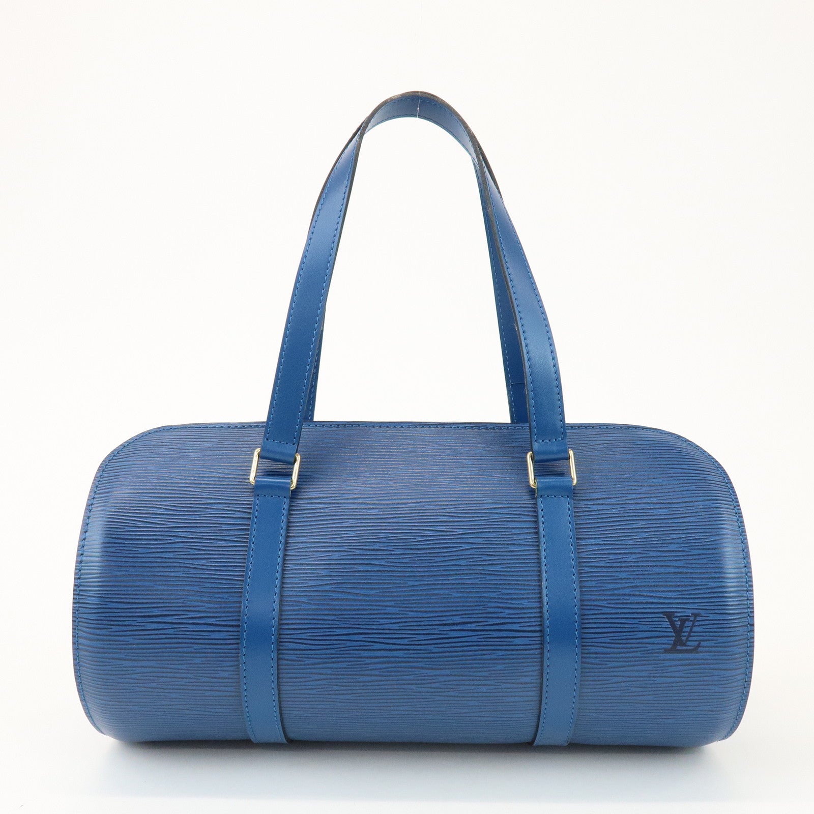 Louis Vuitton Epi Soufflot Shoulder Bag Hand Bag Toledo Blue M52225