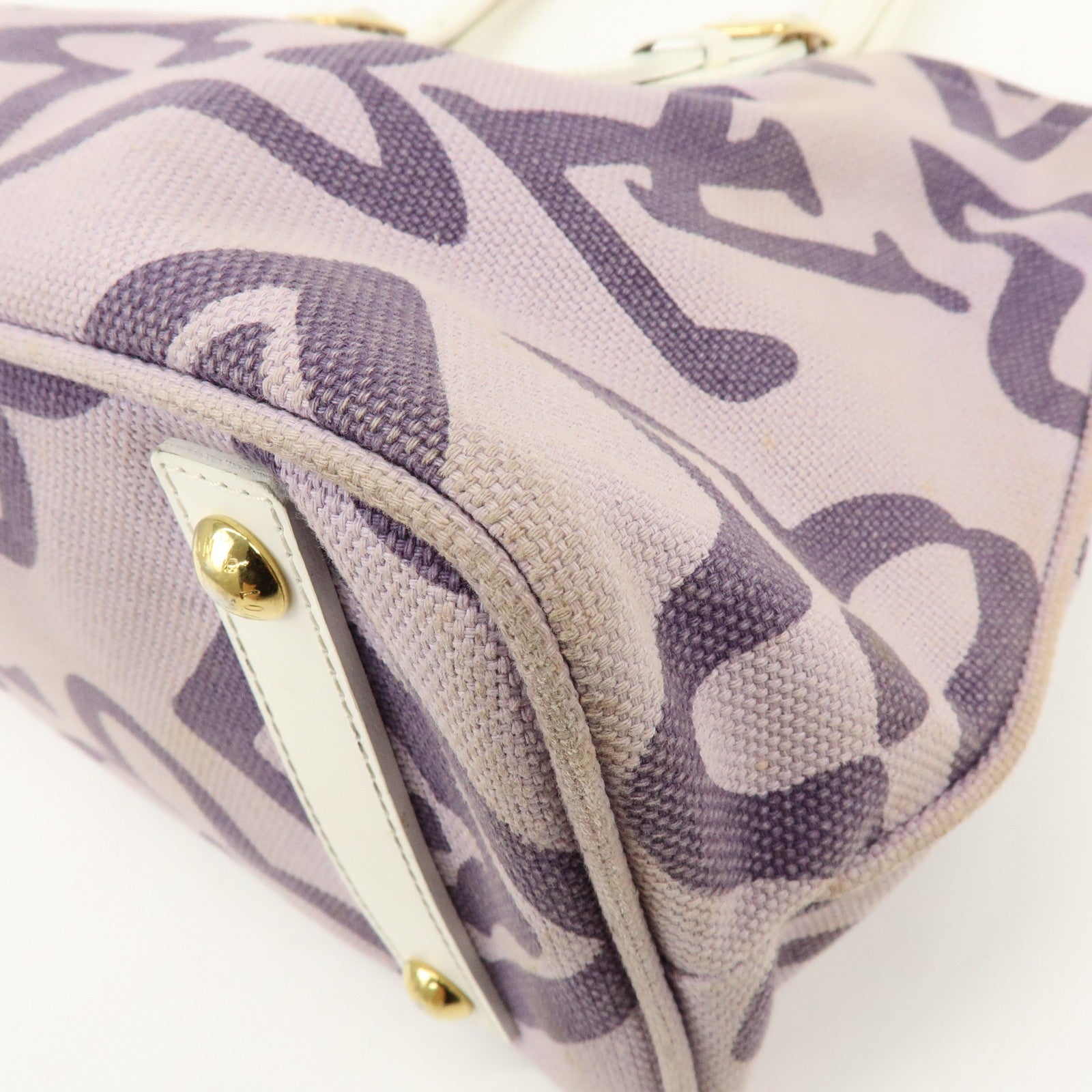 Louis Vuitton Cruise Line Tahitienne PM Canvas Tote Bag Lila M95680