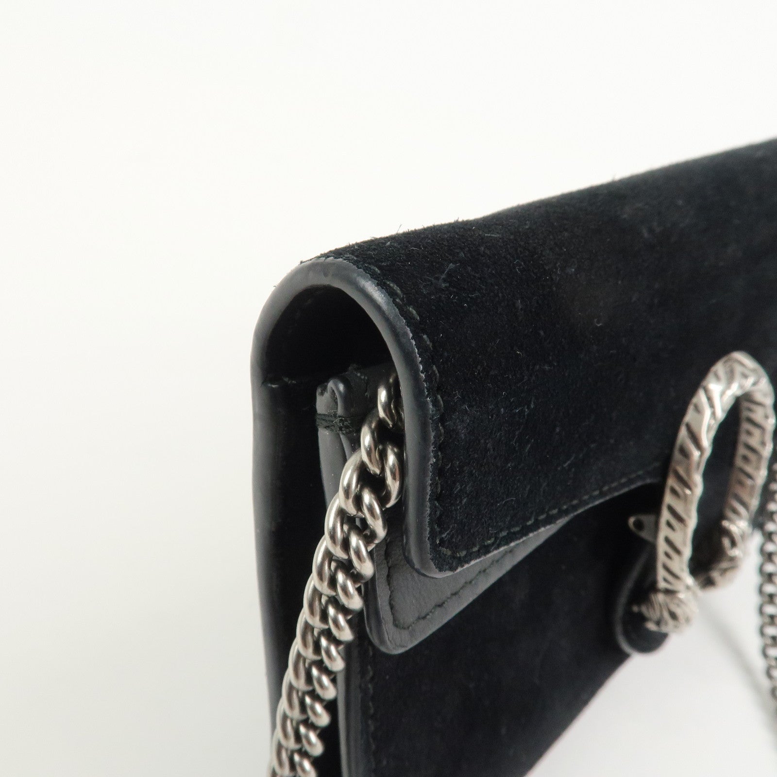 GUCCI Dionysus Super Mini Bag Leather Chain Shoulder Bag 476432