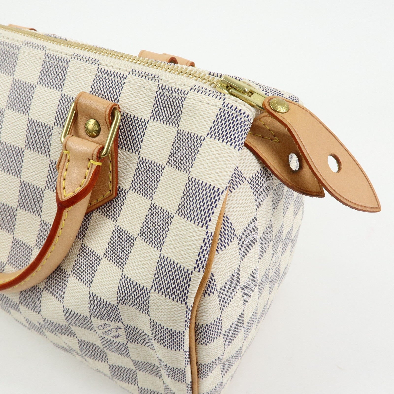 Louis Vuitton Damier Azur Speedy 25 Boston Bag Hand Bag N41534