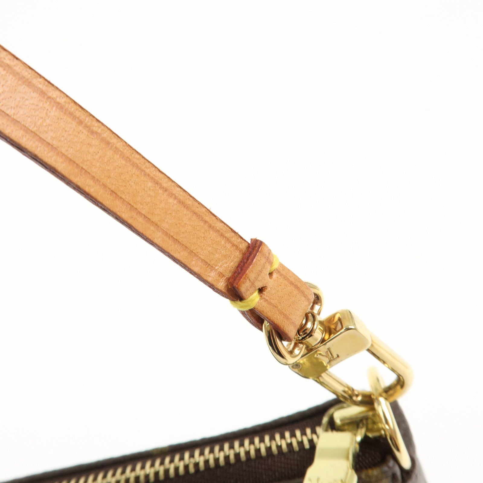 Louis Vuitton Monogram Pochette Accessoires Hand Bag Brown M51980