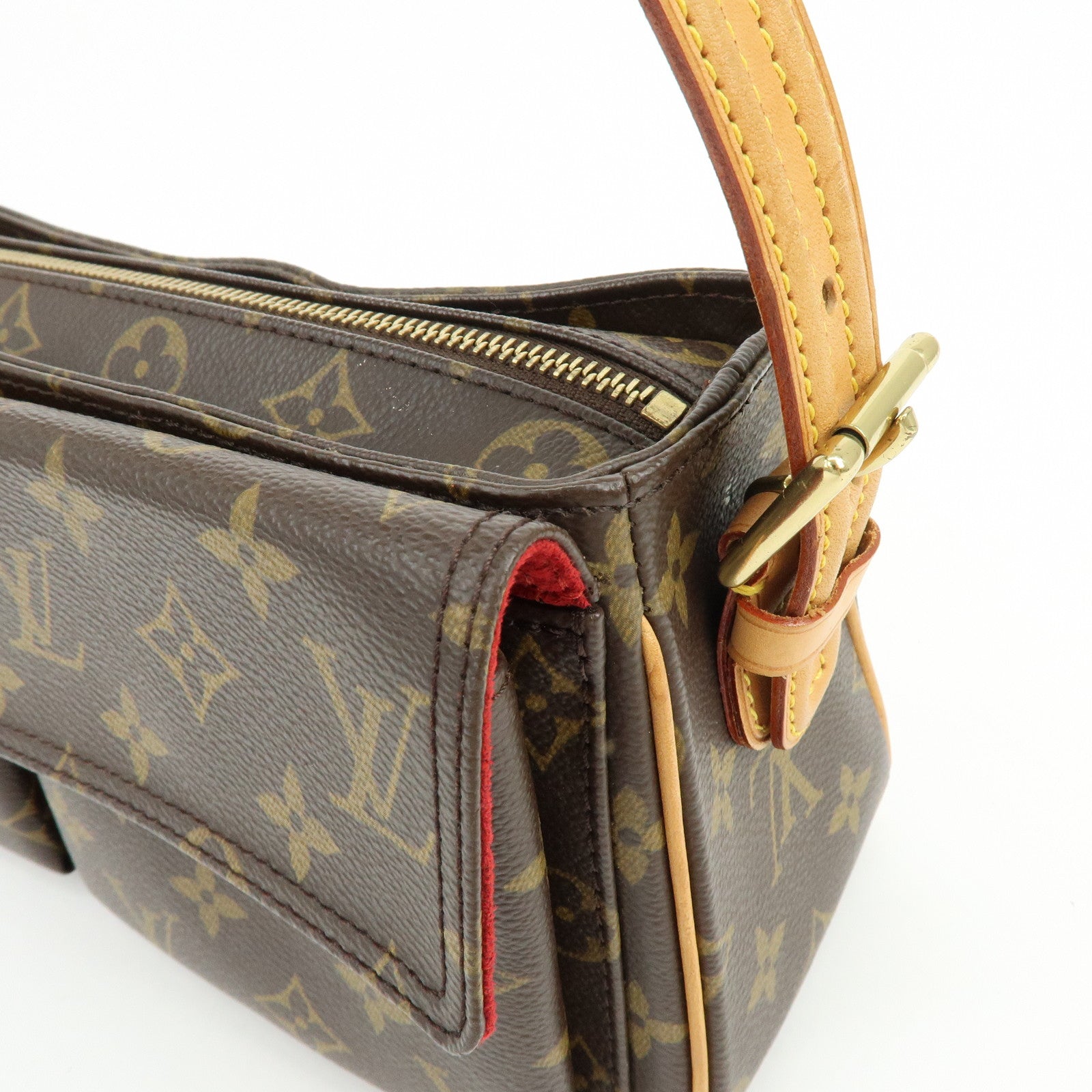 Louis Vuitton Monogram Vivacite Shoulder Bag Hand Bag M51164