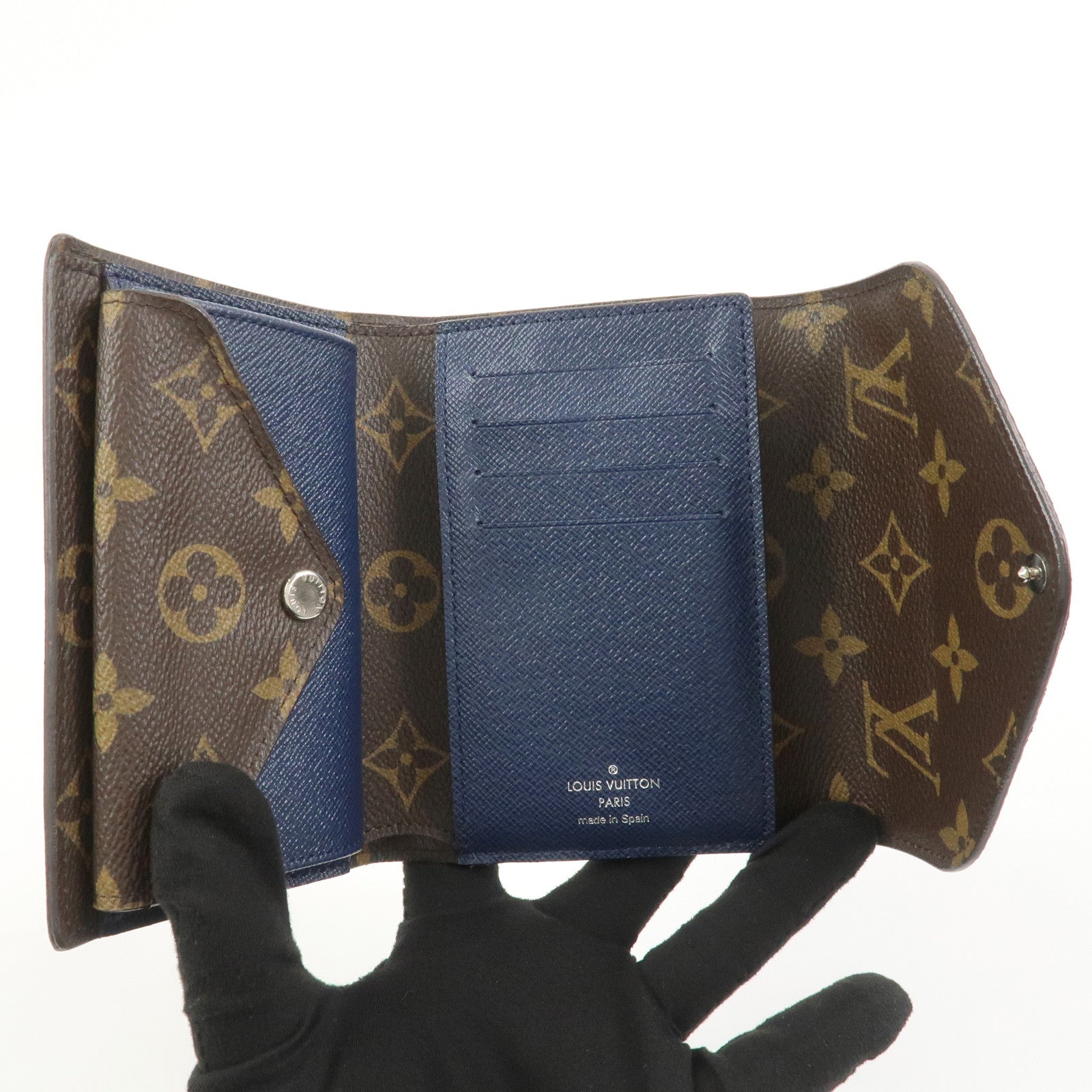 Louis Vuitton Monogram Portefeuille Marie Lou Compact Wallet M60496