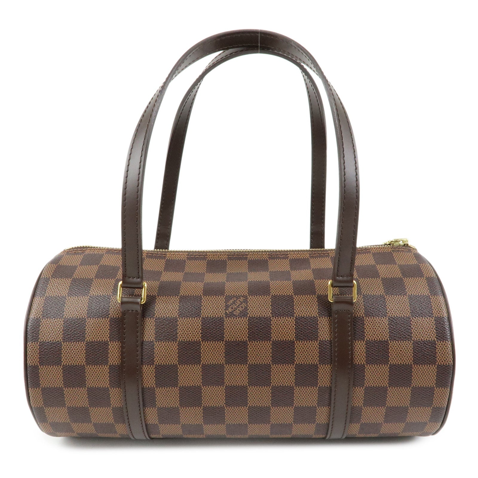 Louis Vuitton Damier Ebene Papillon 30 Hand Bag Brown N51303