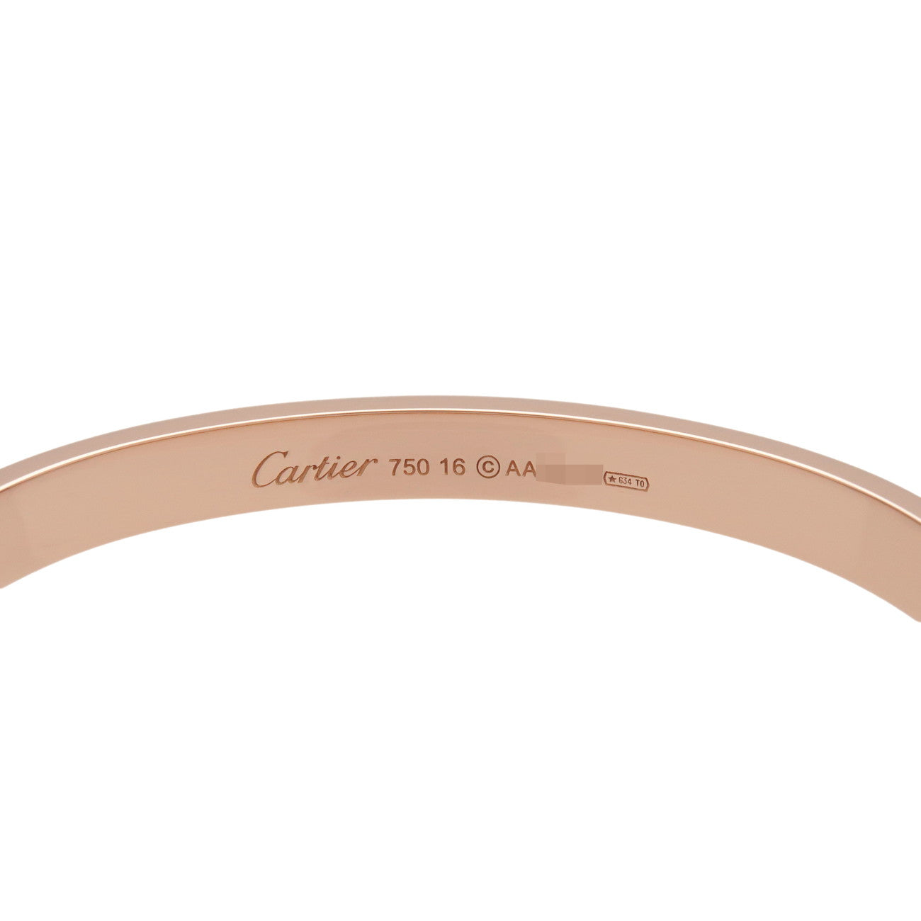 Cartier Love Bracelet 750  Gold