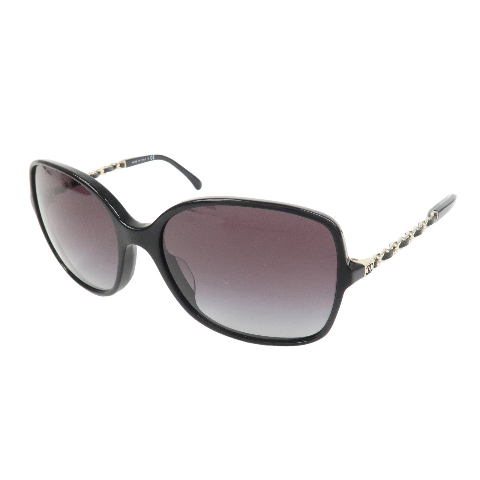 CHANEL COCO Mark Plastic Sunglasses 5210-Q-A c.501/3C 57□17 135 3N