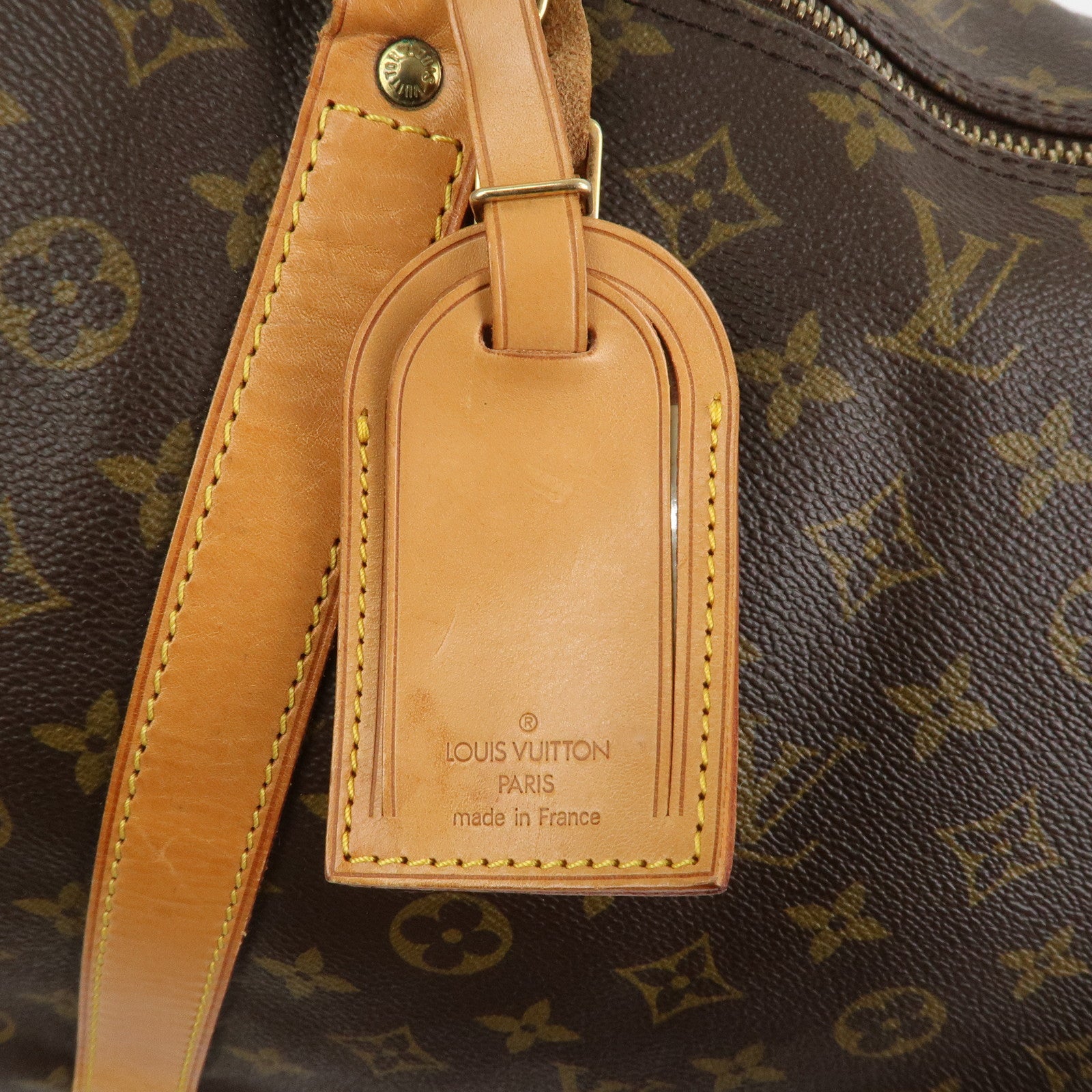 Louis Vuitton Monogram Keep All Bandouliere 60 Boston Bag M41412