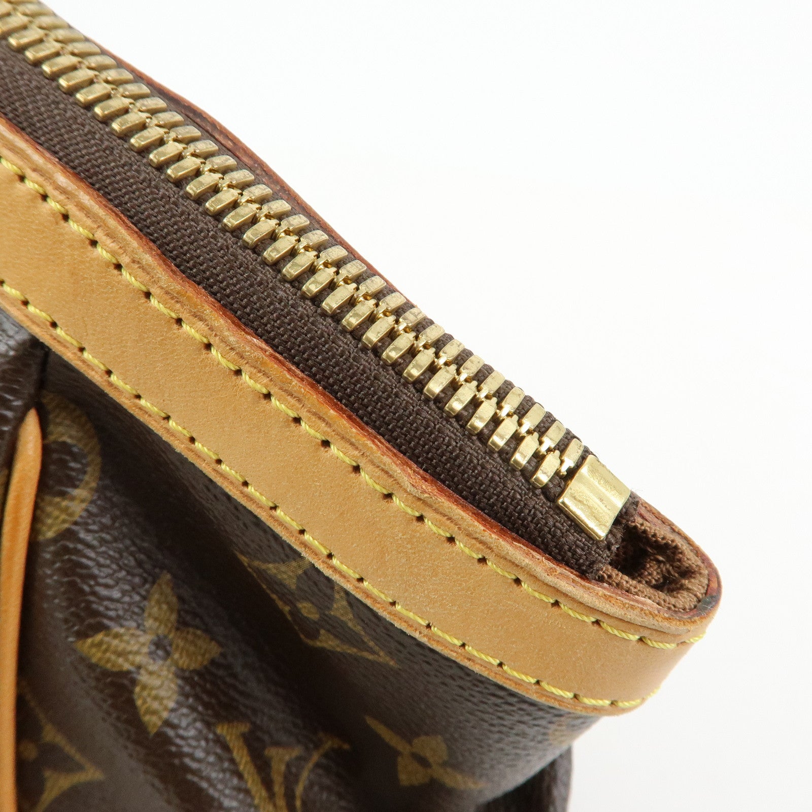 Louis Vuitton Monogram Tivoli PM Hand Bag Shoulder Bag Brown M40143