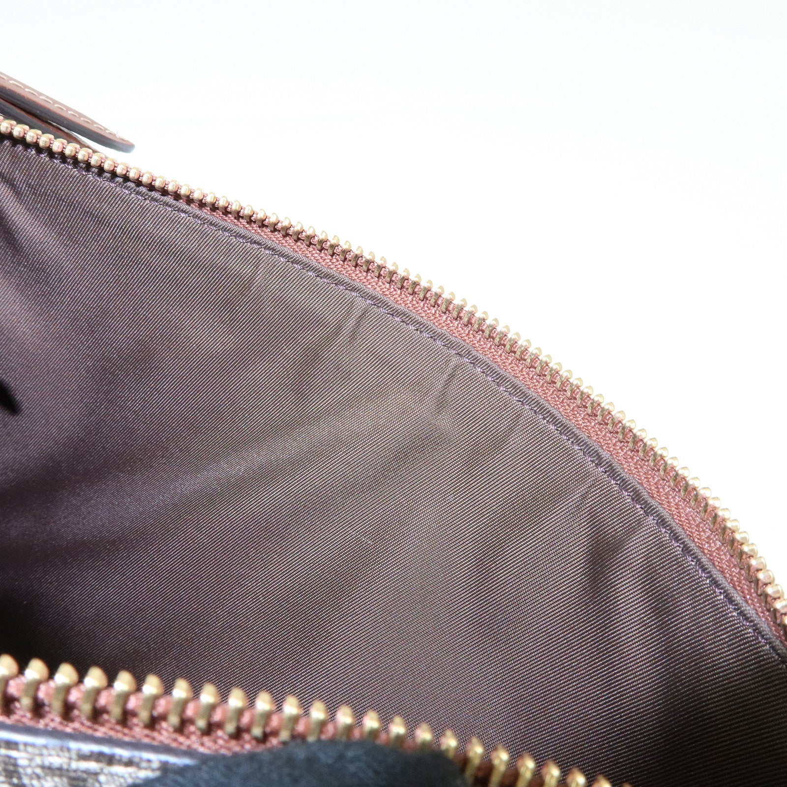 GUCCI Guccissima GG Supreme Leather Chain Shoulder Bag Beige 428449