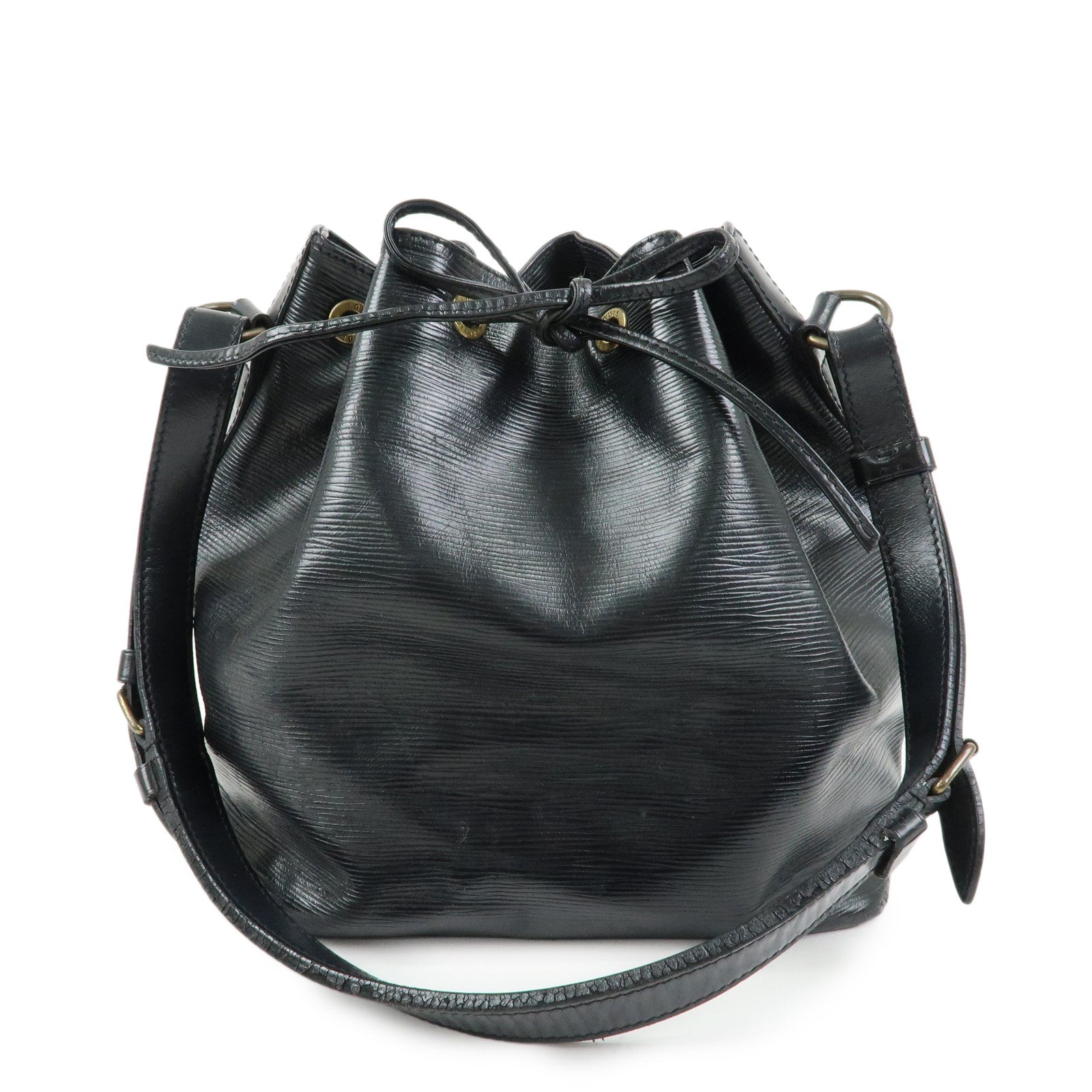 Louis Vuitton Epi Petit Noe Shoulder Bag Noir Black M44102