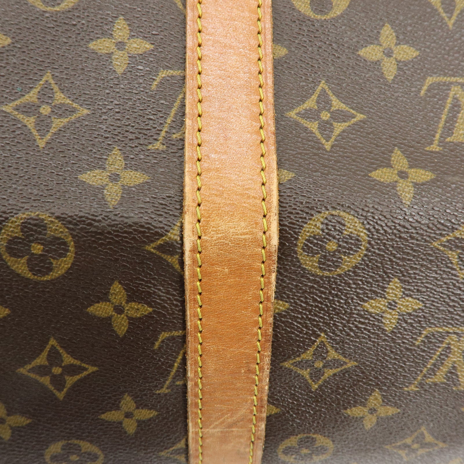 Louis Vuitton Monogram Keep All Bandouliere 55 Boston Bag M41414