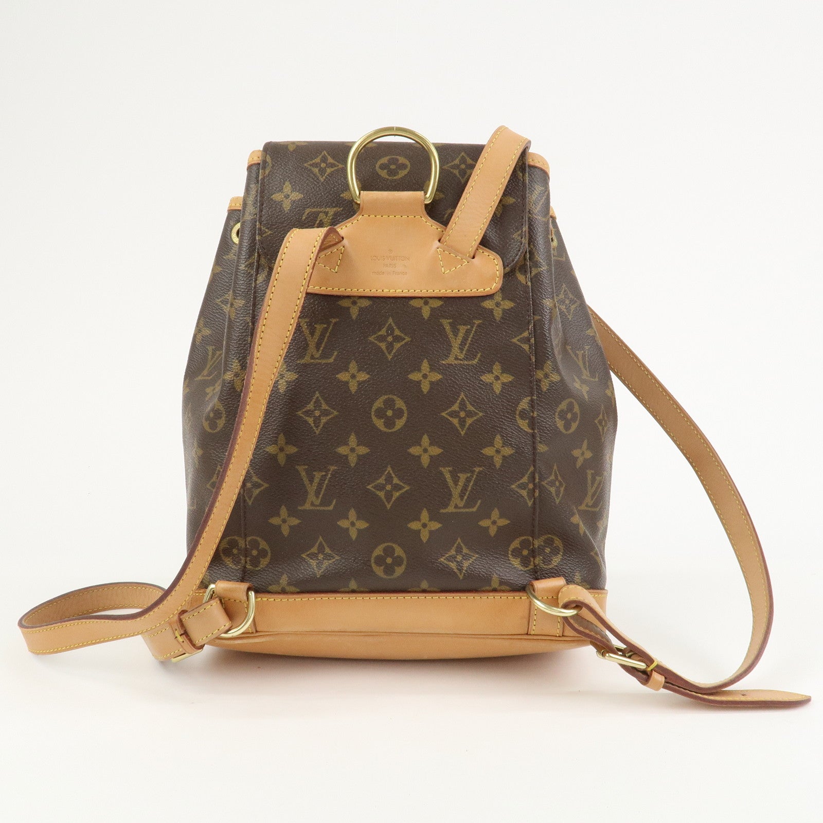 Louis Vuitton Monogram Montsouris MM Backpack Brown M51136