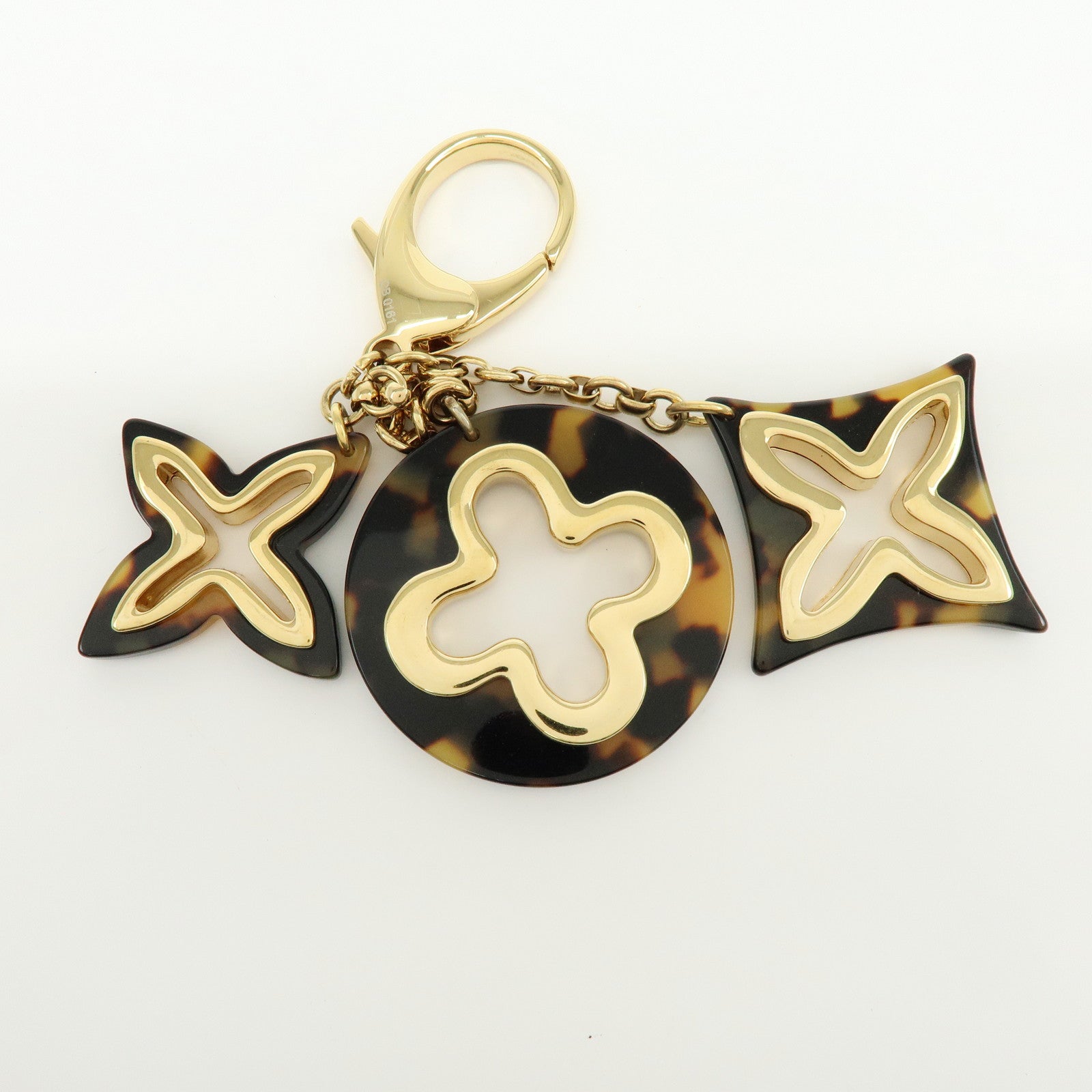Louis Vuitton Bijou Sac Insolence Bag Charm Gold Brown M65087