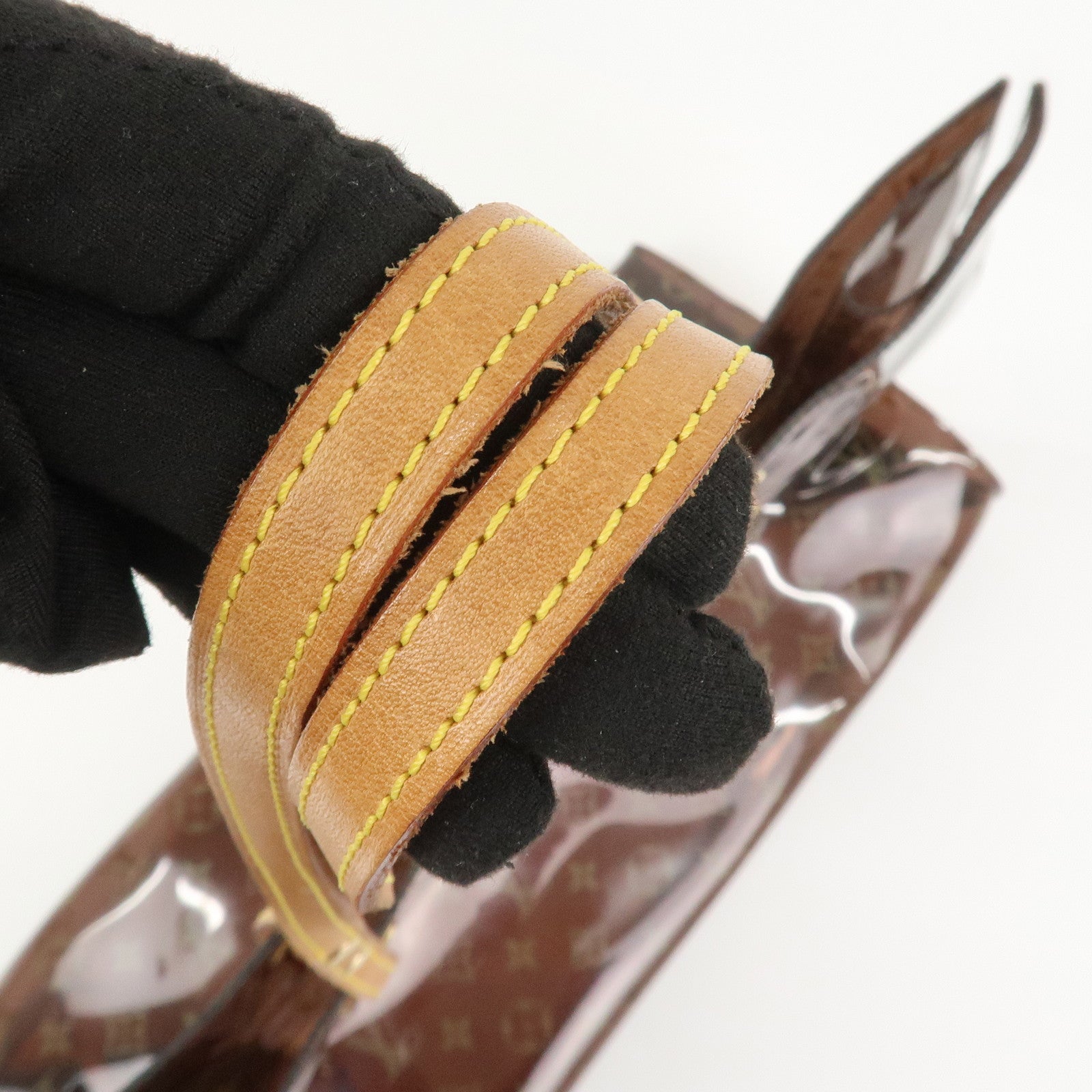 Louis Vuitton Monogram Cabas Cruise Vinyl Tote Bag Brown M50500