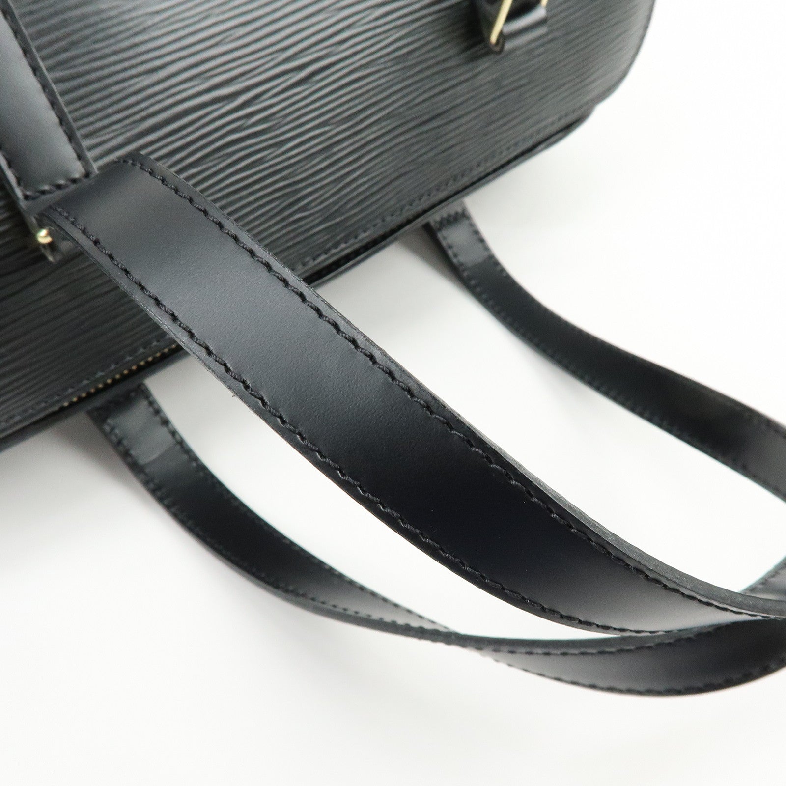 Louis Vuitton Epi Soufflot Shoulder Bag Hand Bag Noir M52222
