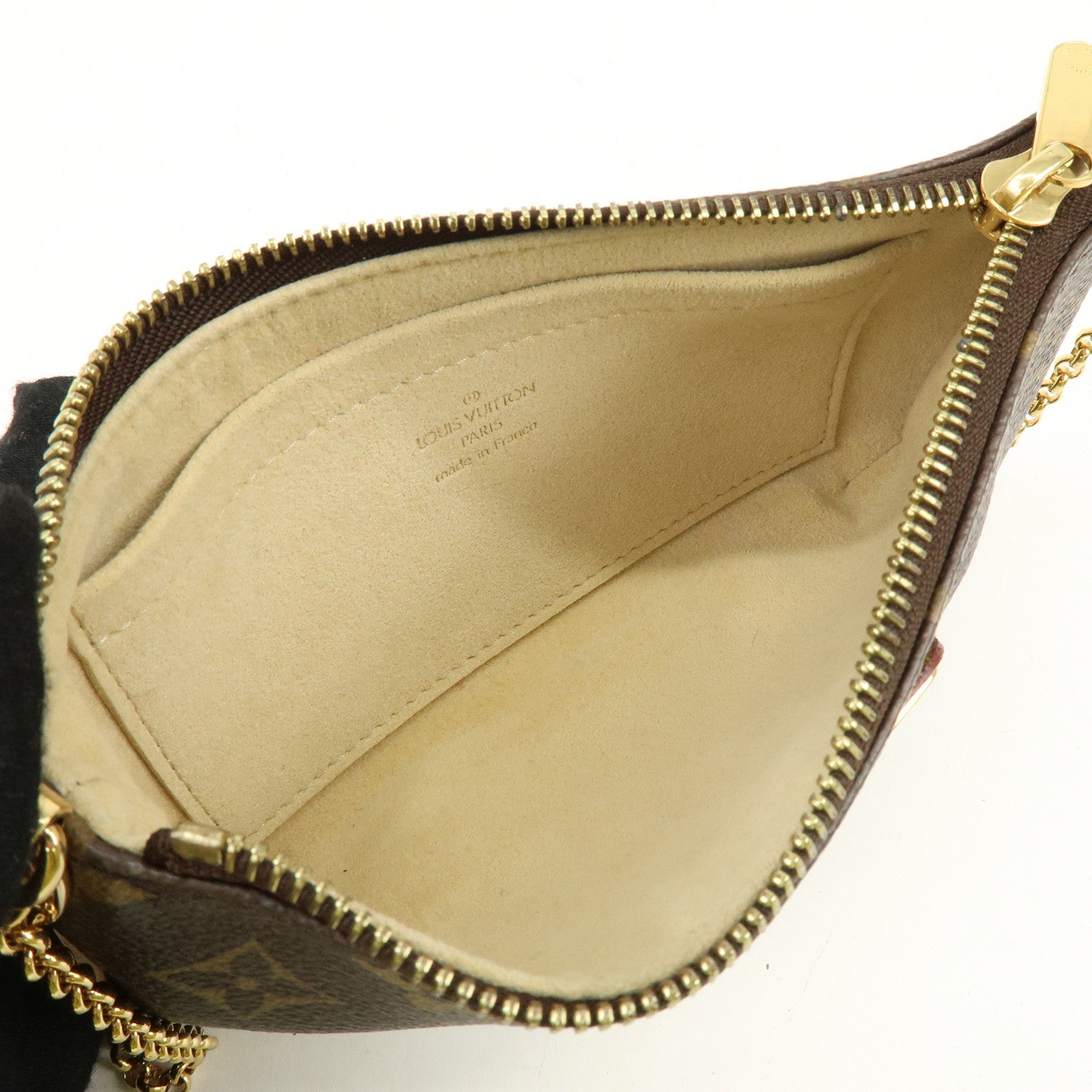 Louis Vuitton Monogram Pochette Milla MM Chain Hand Bag M60094