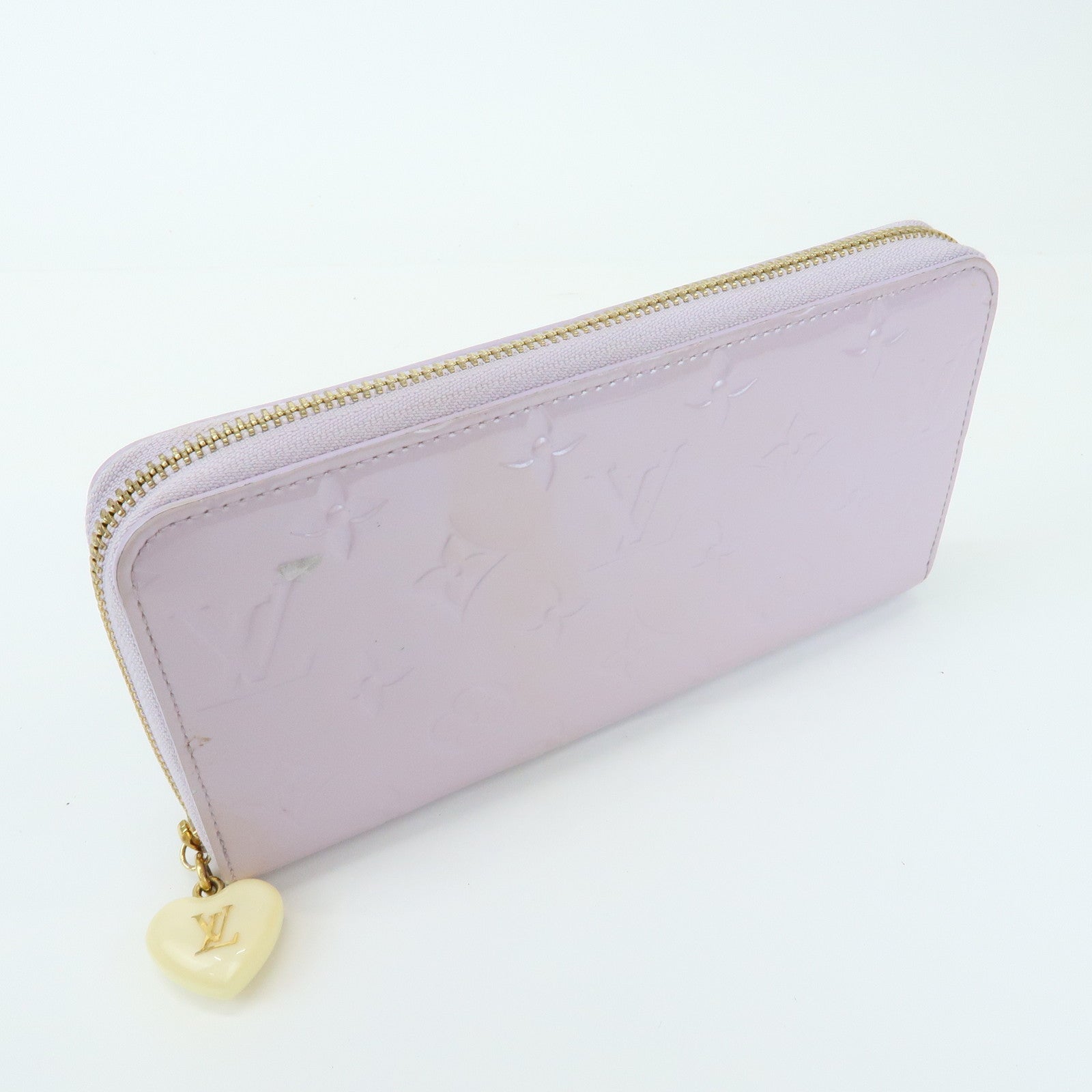 Louis Vuitton Monogram Vernis Long Wallet Glossy Lilac M82977