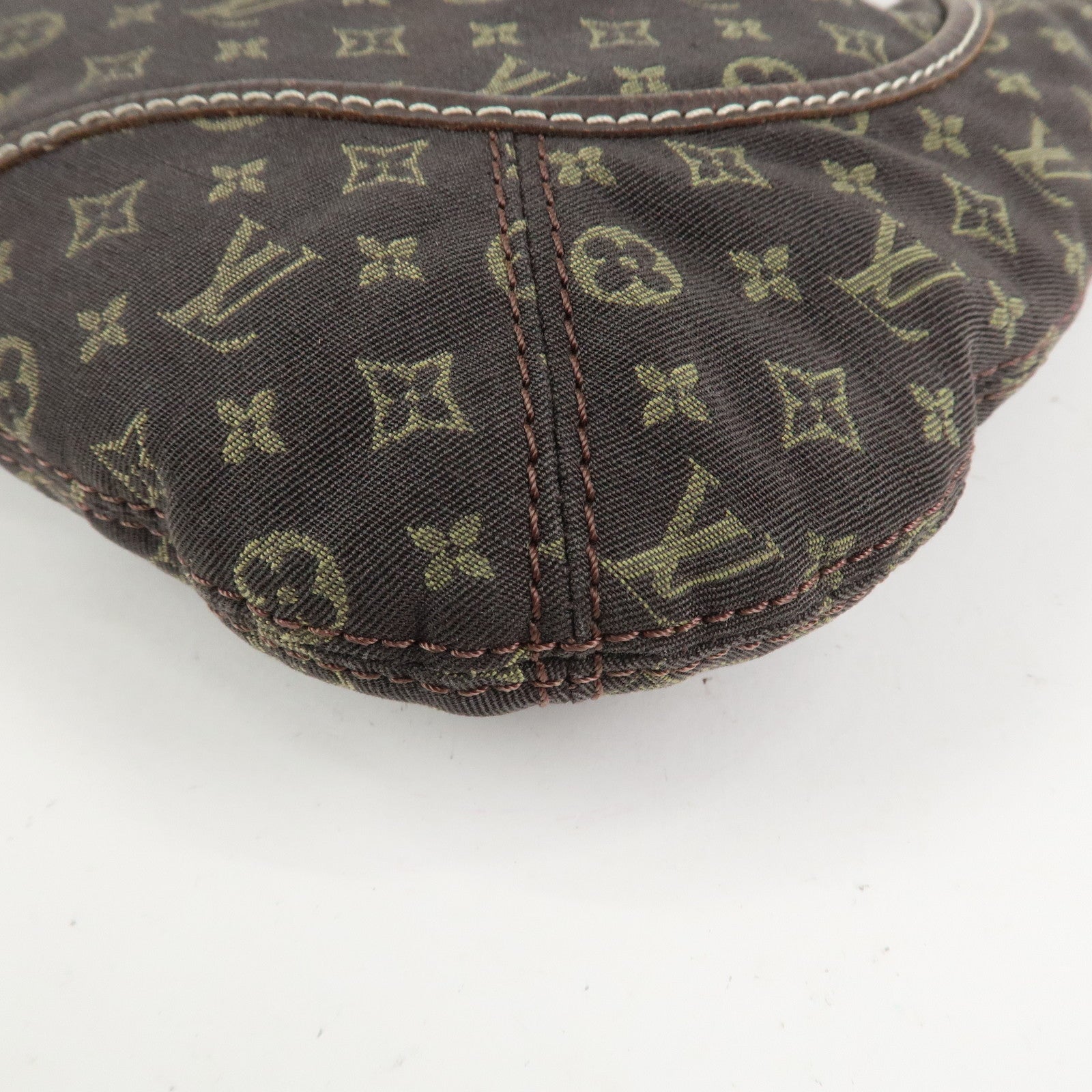 Louis Vuitton Monogram Mini Lin Manon PM Shoulder Bag Ebene M95621