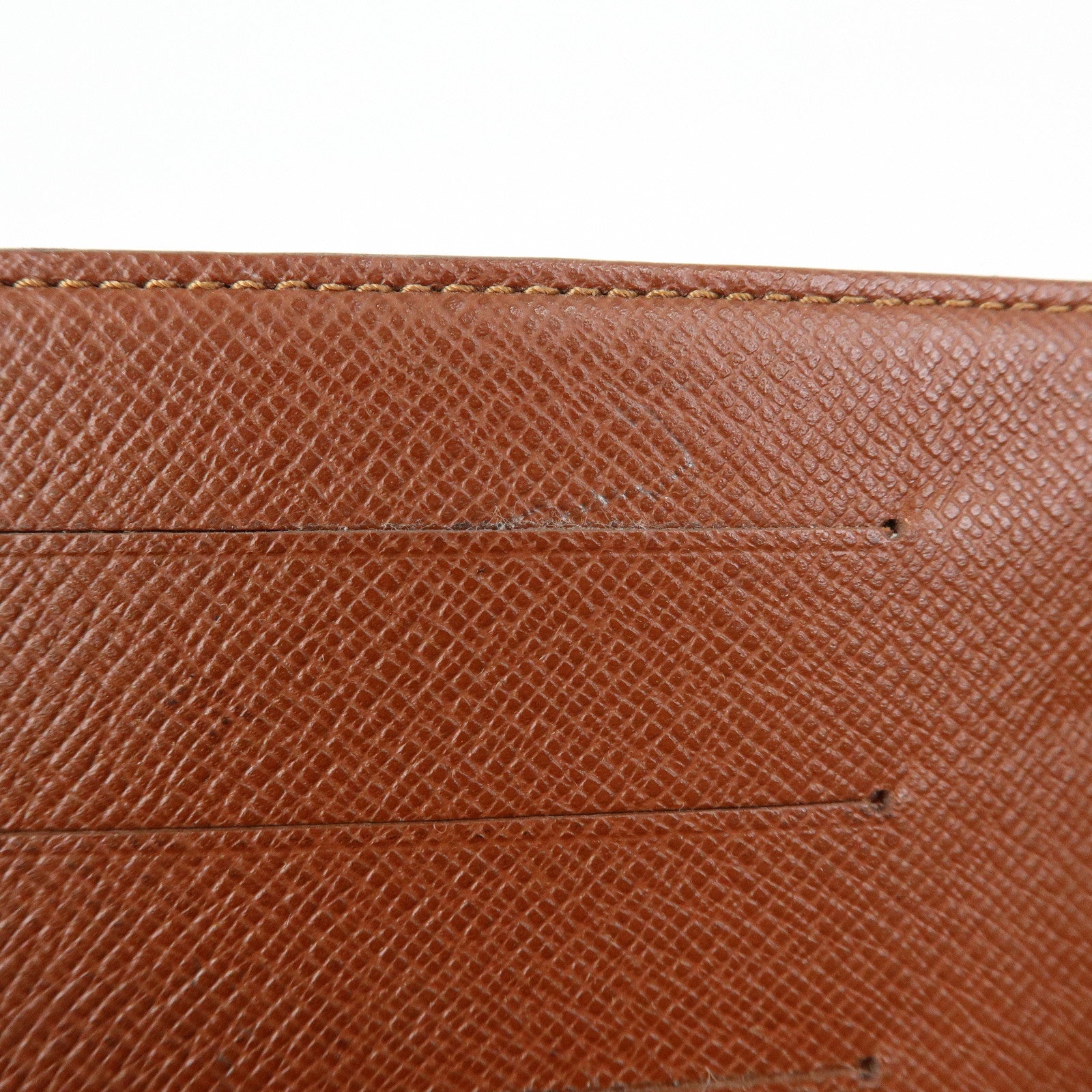 Louis Vuitton Monogram Agenda MM Planner Cover Brown R20105