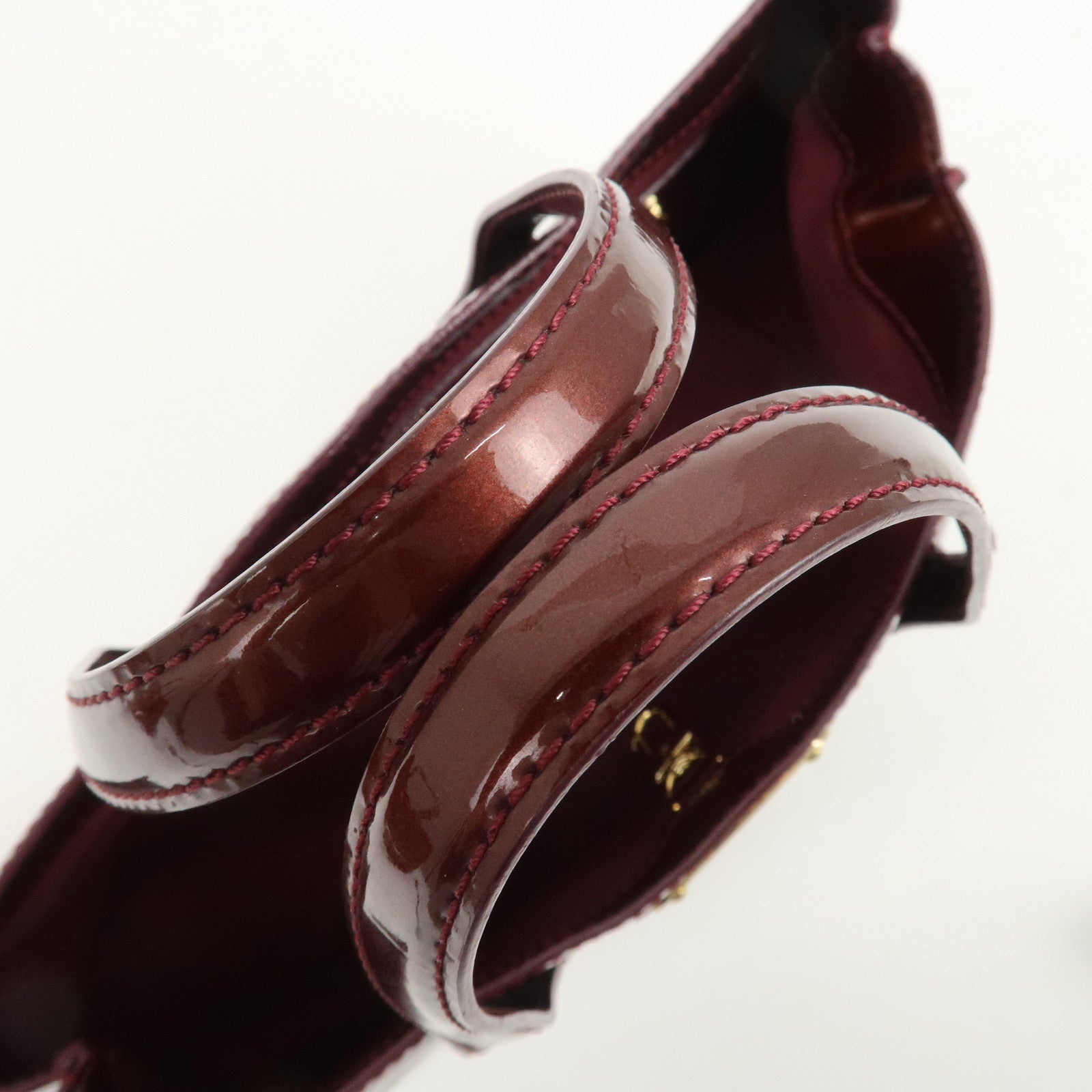 Louis Vuitton Monogram Vernis Wilshire PM Rouge Faurviste M91644