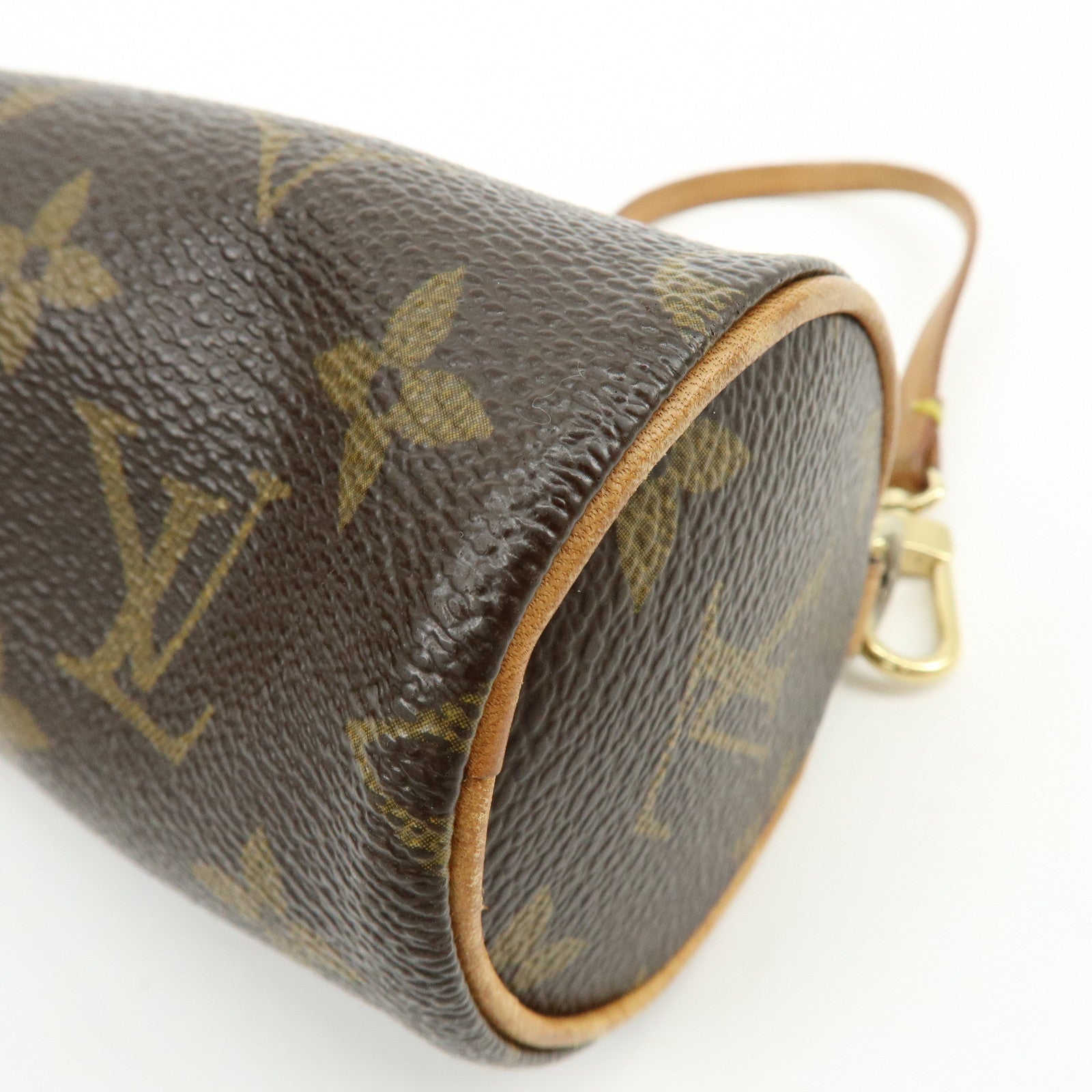 Louis Vuitton Monogram Mini Pouch for Papillon Bag Brown